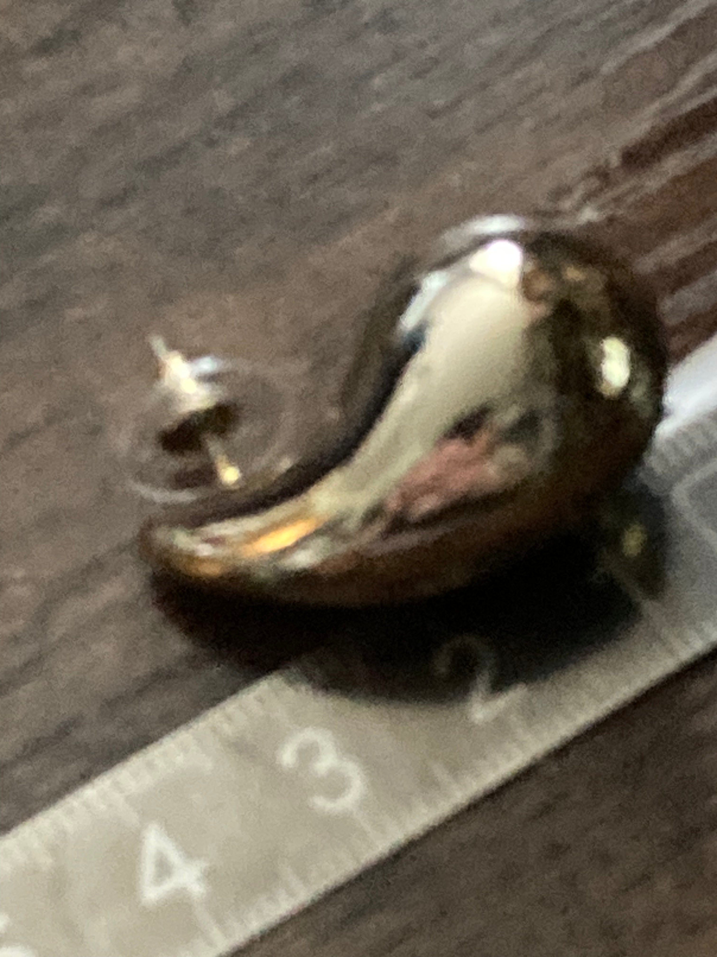 Silver tone oversized high sheen dome earrings comma teardrop shaped