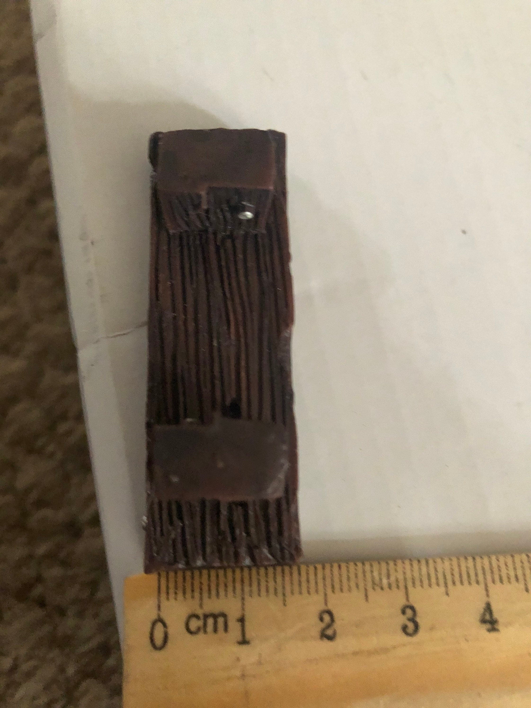 DARK BROWN faux wooden bench seat cake decoration Miniature Resin Cake topper rustic