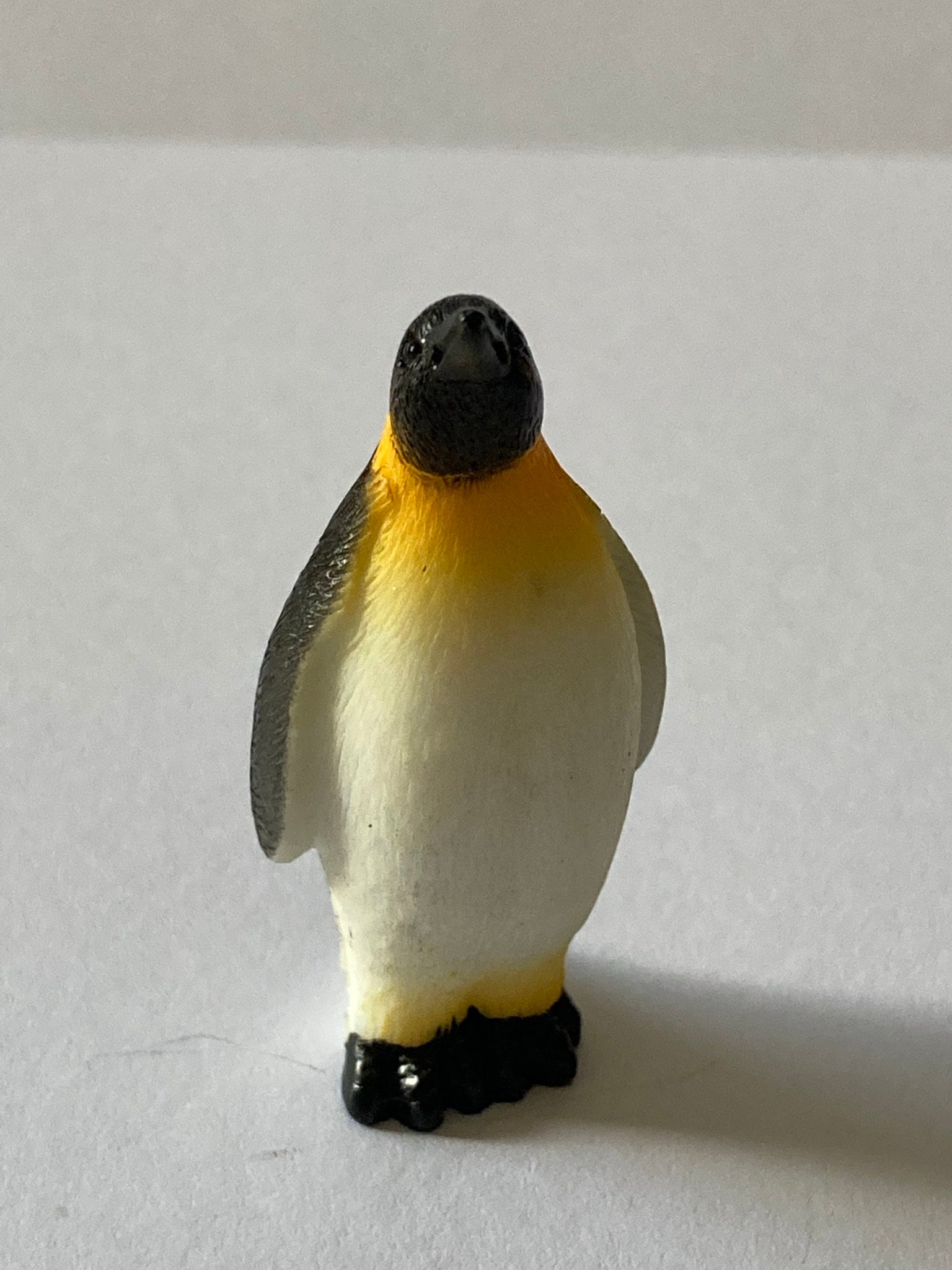 1 x PENGUIN cake topper decoration Christmas reusable looking up left