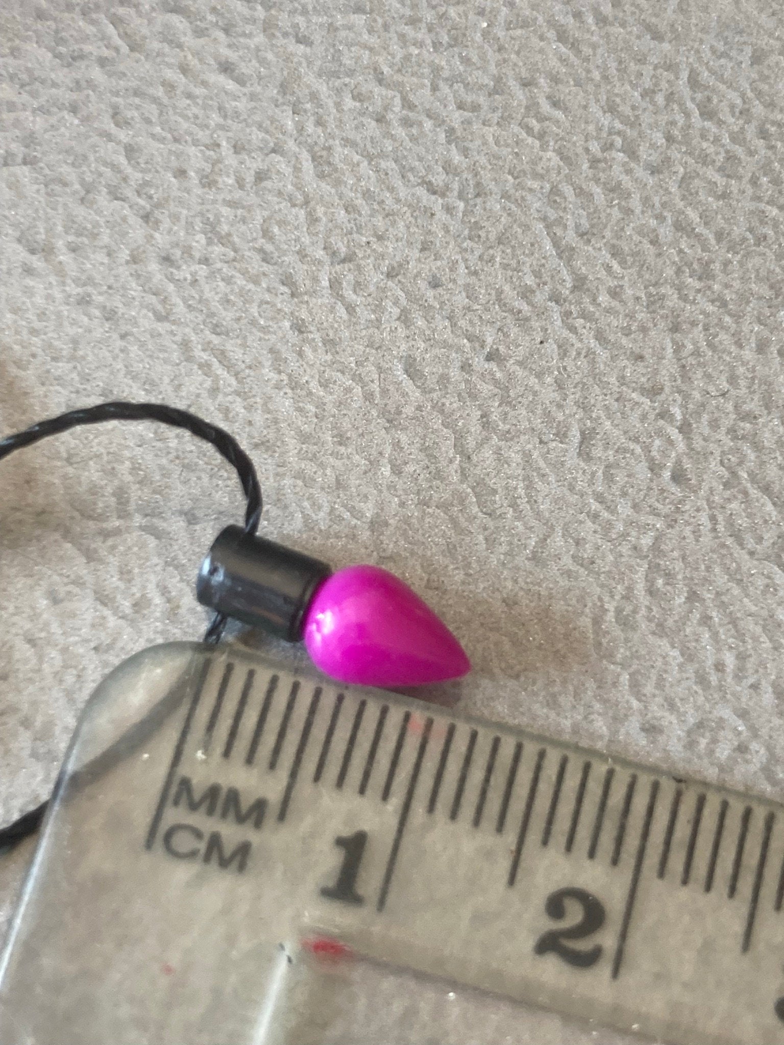 Miniature Christmas Fairy Lights: 100cm Cake Topper Decoration