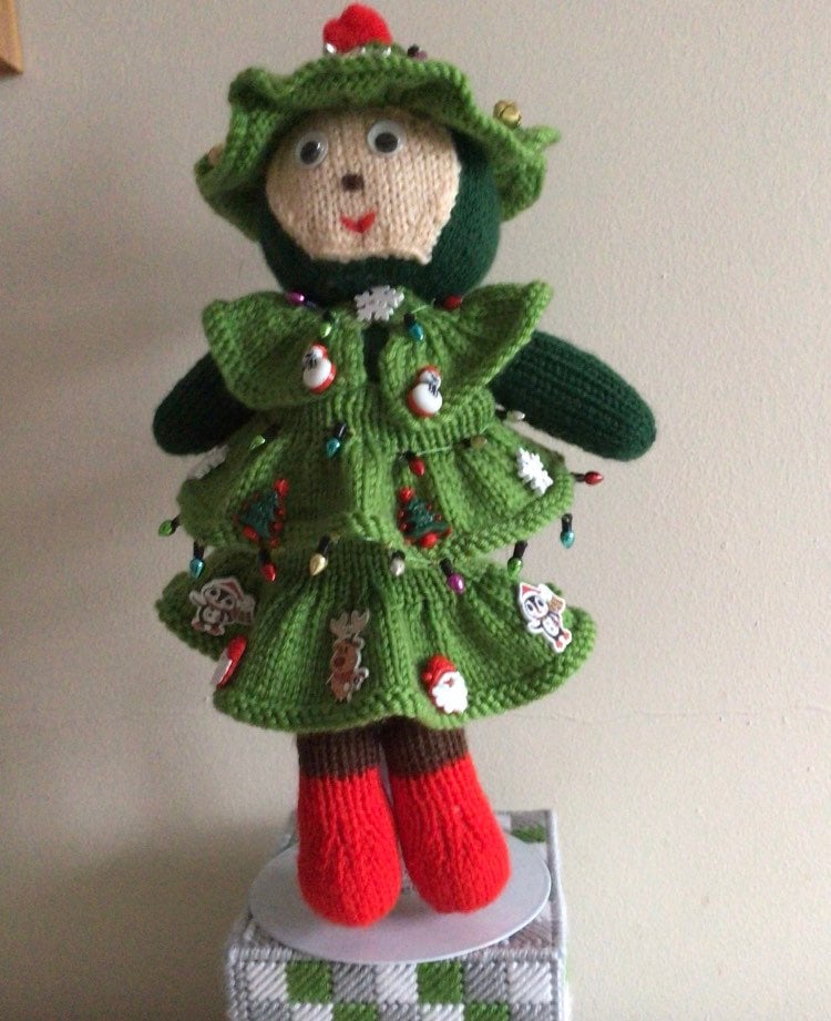 Miniature Christmas Fairy Lights: 100cm Cake Topper Decoration