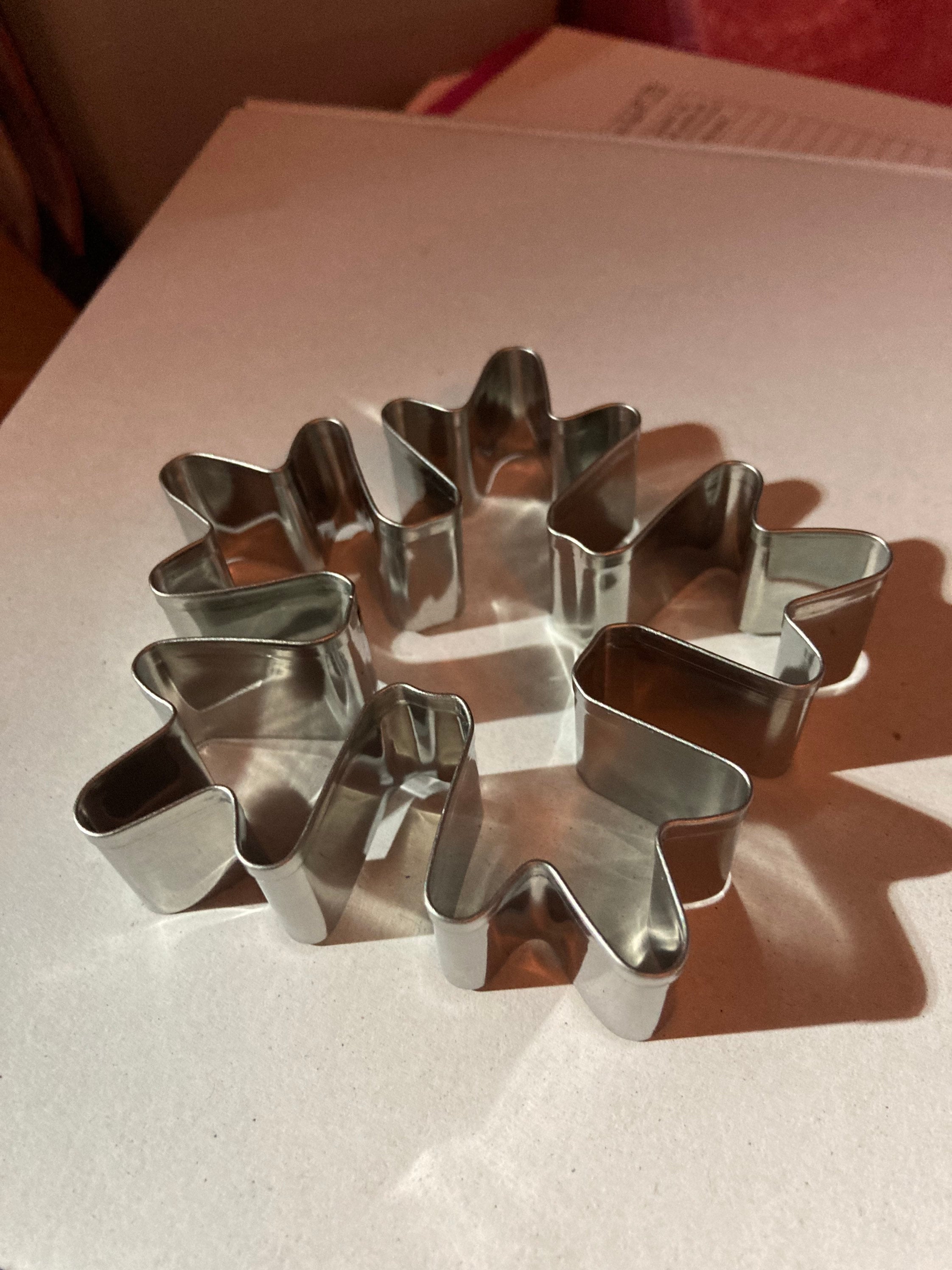 Scandi Christmas star cookie biscuit gingerbread cutter