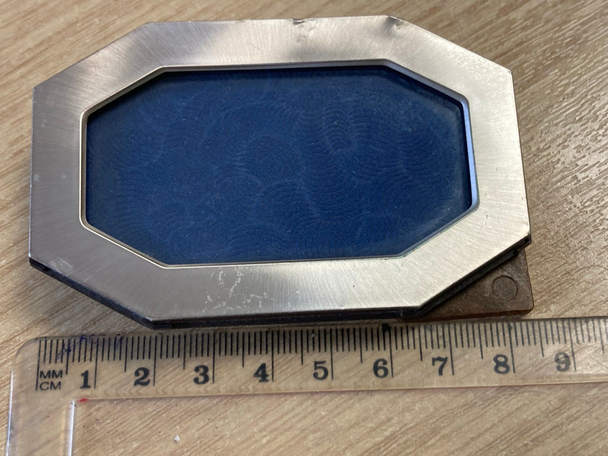 Italian 800 Silver Miniature Photo Frame: Patterna & Livi Florence