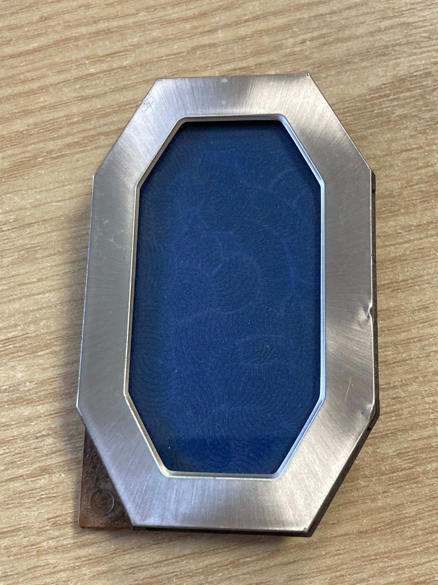 Italian 800 Silver Miniature Photo Frame: Patterna & Livi Florence