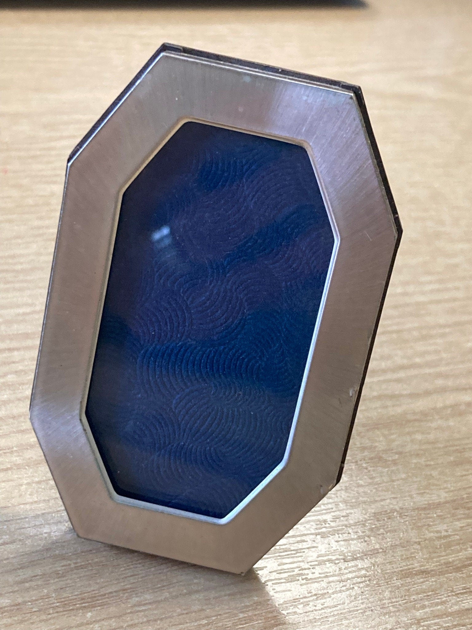 Italian 800 Silver Miniature Photo Frame: Patterna & Livi Florence