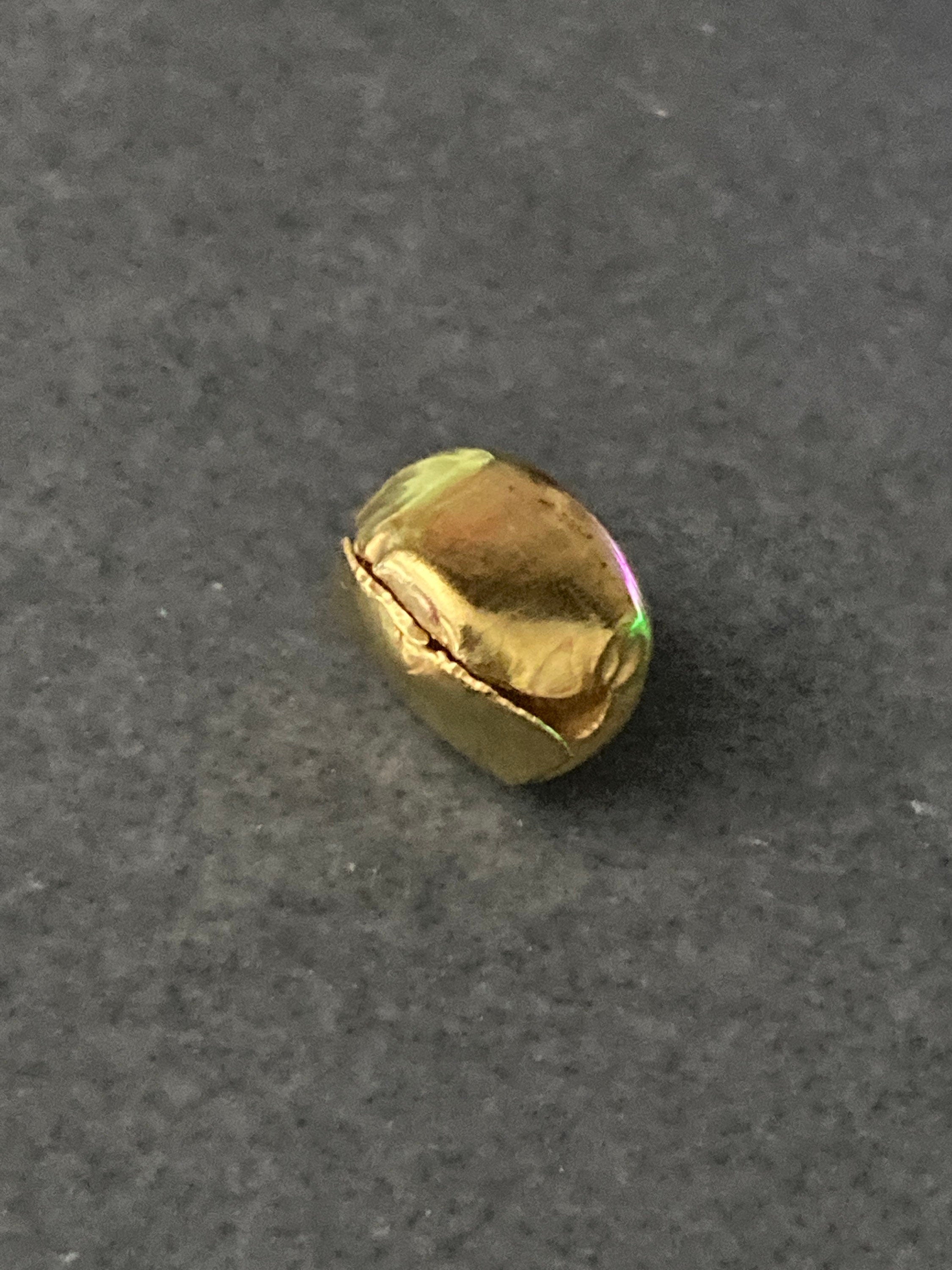 Pack of 25 14mm brass metal mini gold bells