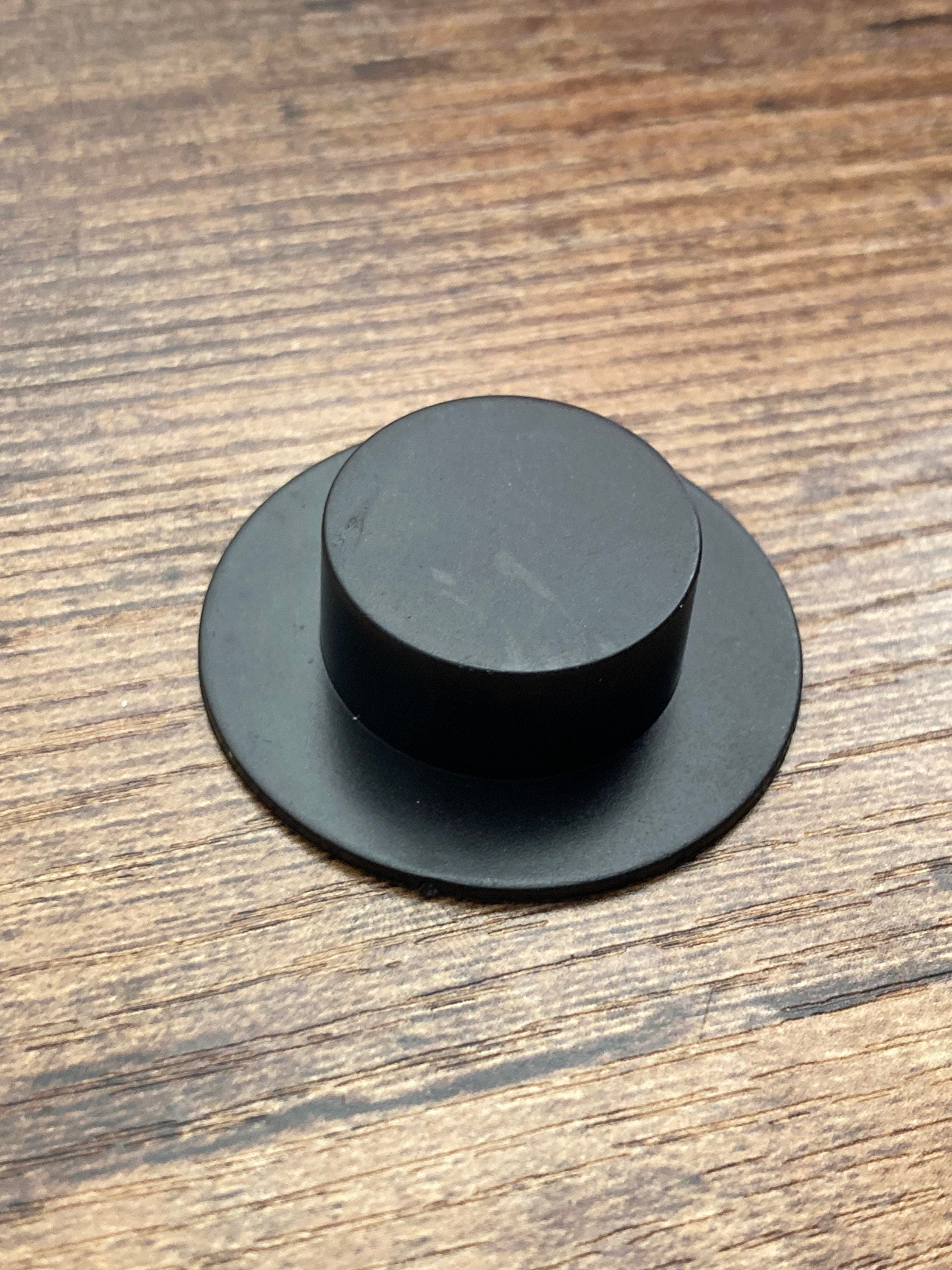 Miniature dolls black snowman’s hat decoration, Christmas cake topper