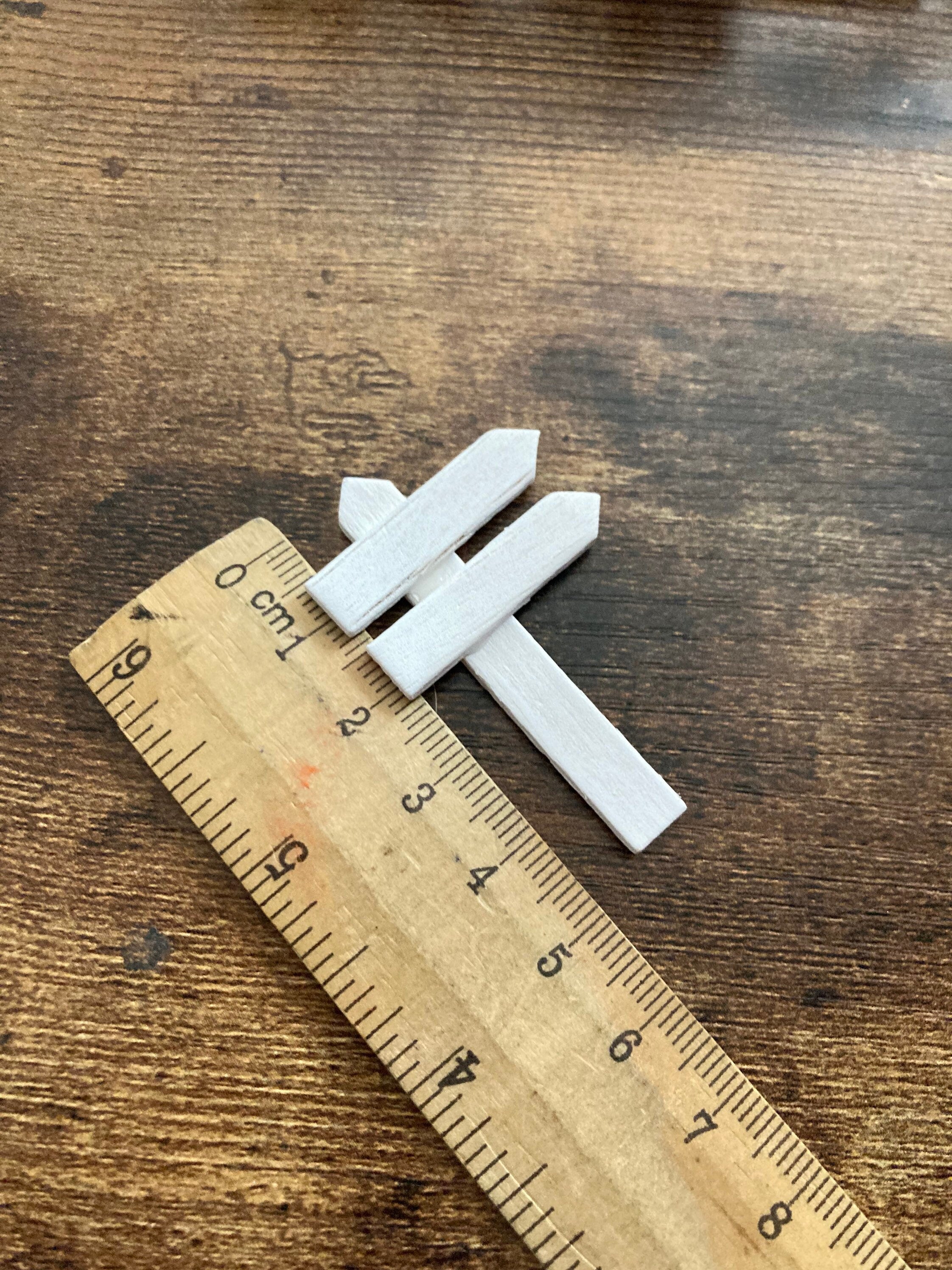 wooden street Sign post cake topper, write your own words