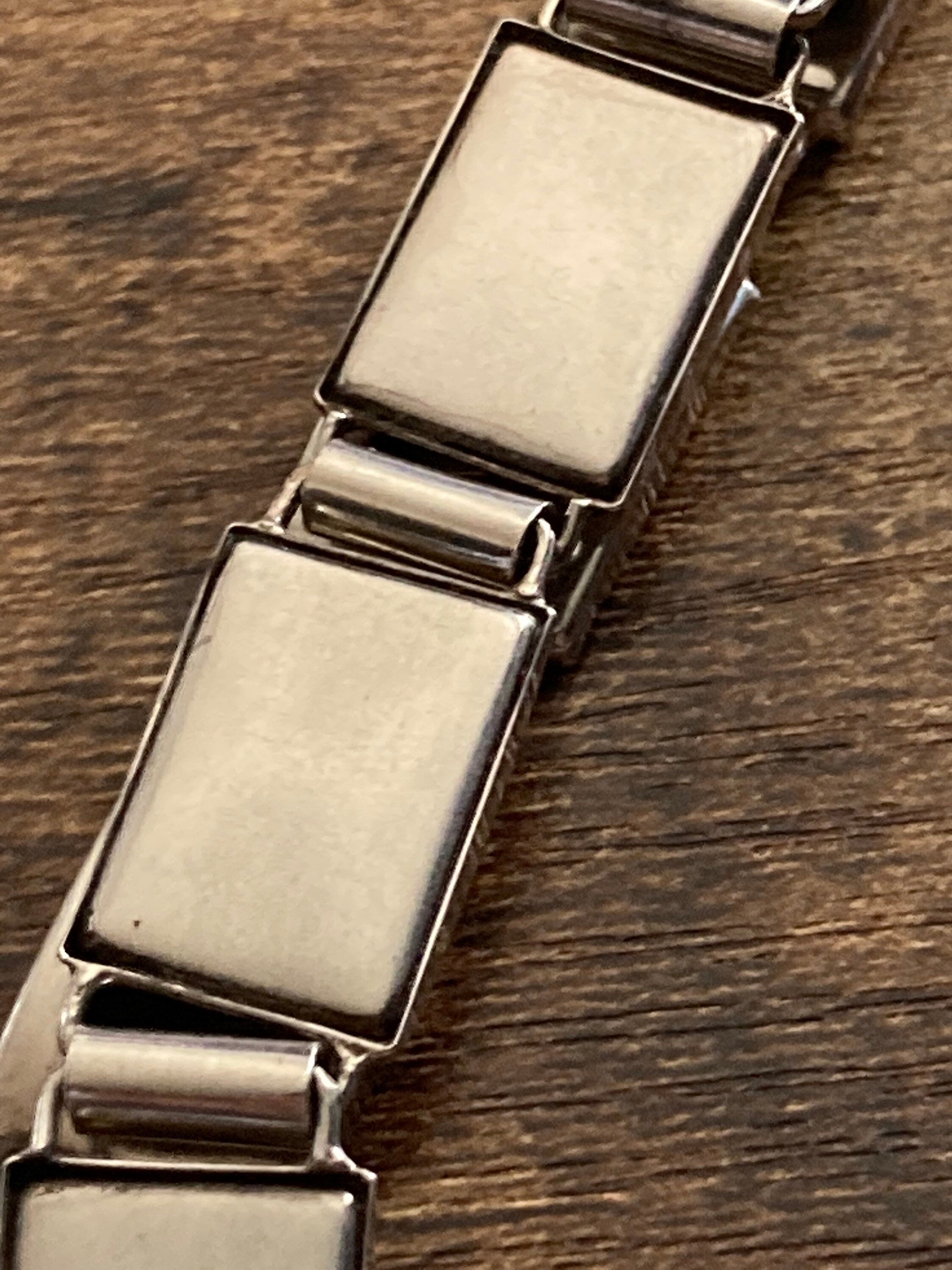 Retro 1970s 925 Sterling silver silver brutalist bracelet