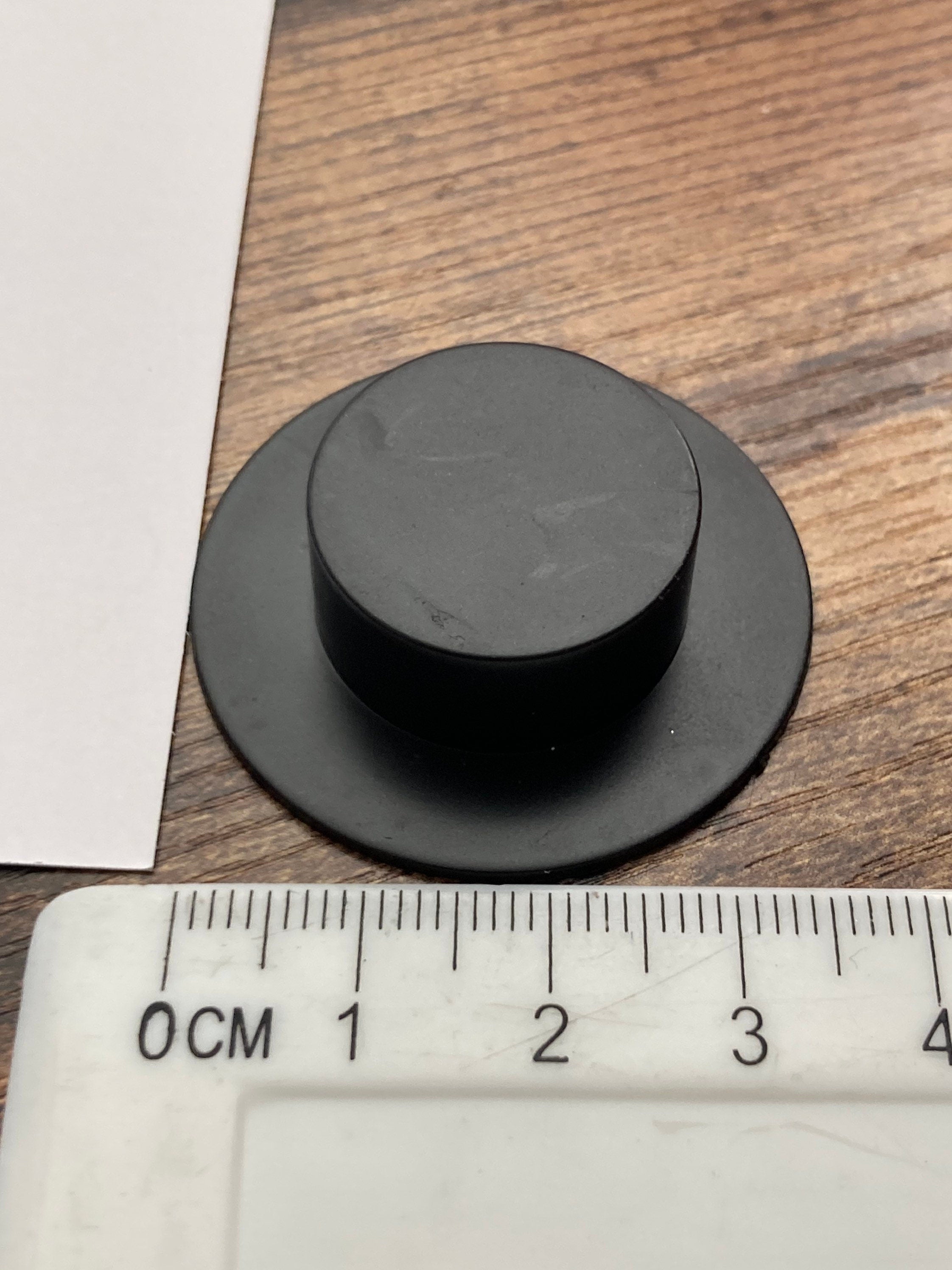 Miniature dolls black snowman’s hat decoration, Christmas cake topper