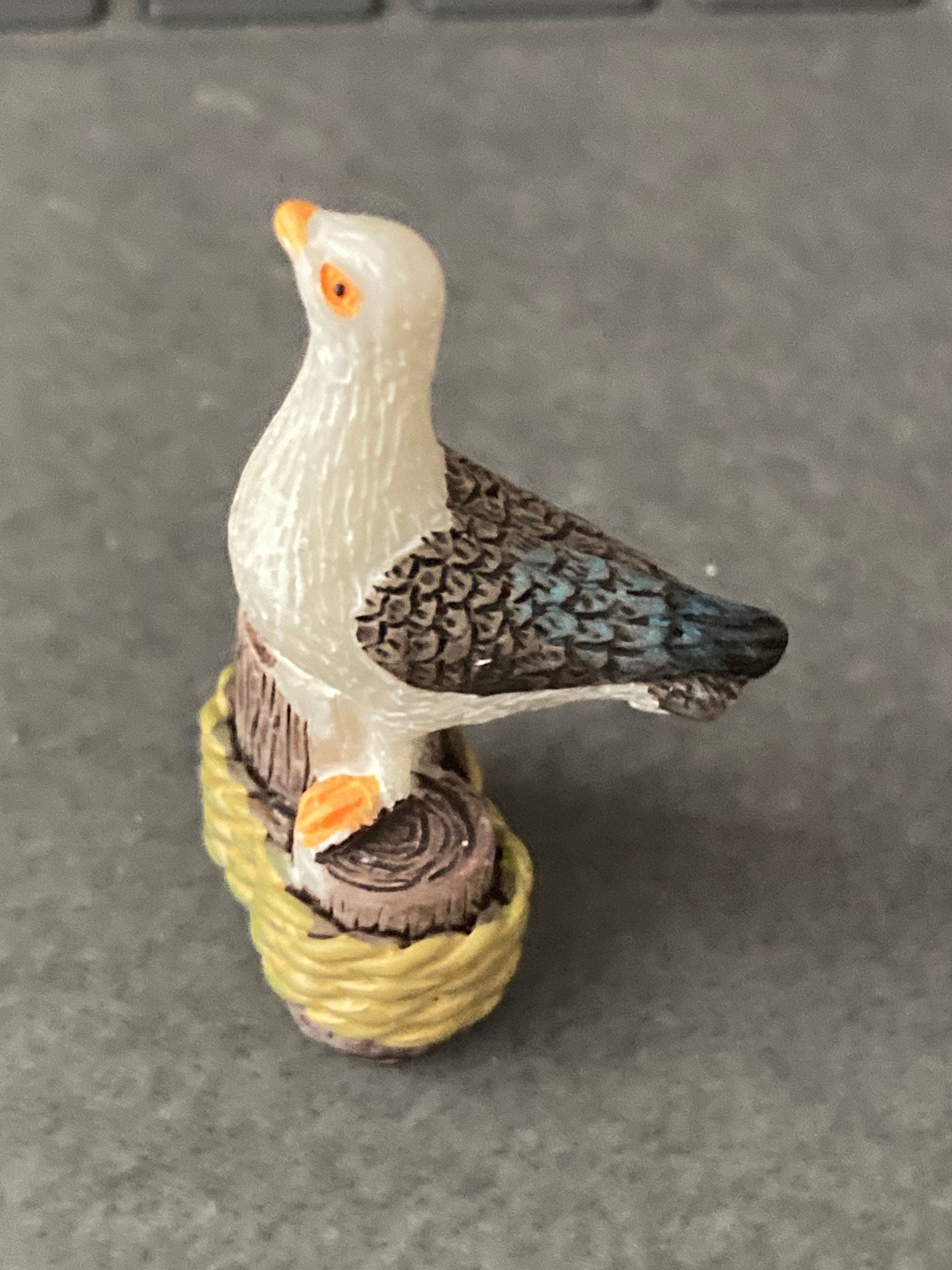 4cm miniature seagull seaside cake topper decoration nautical bird