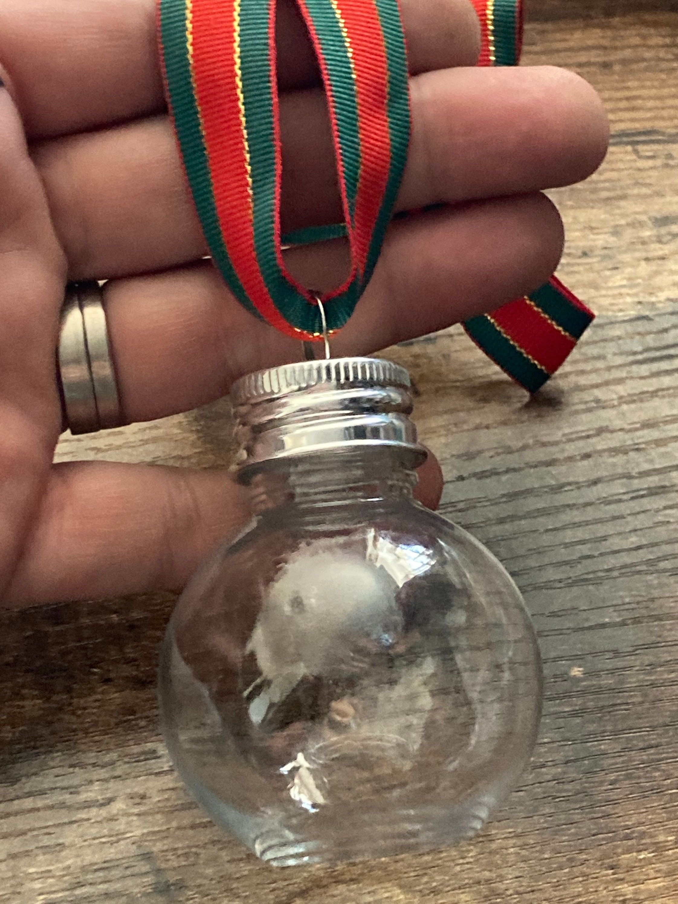 Booze Balls: 6 Fillable Christmas Baubles, 100ml Plastic Ornaments