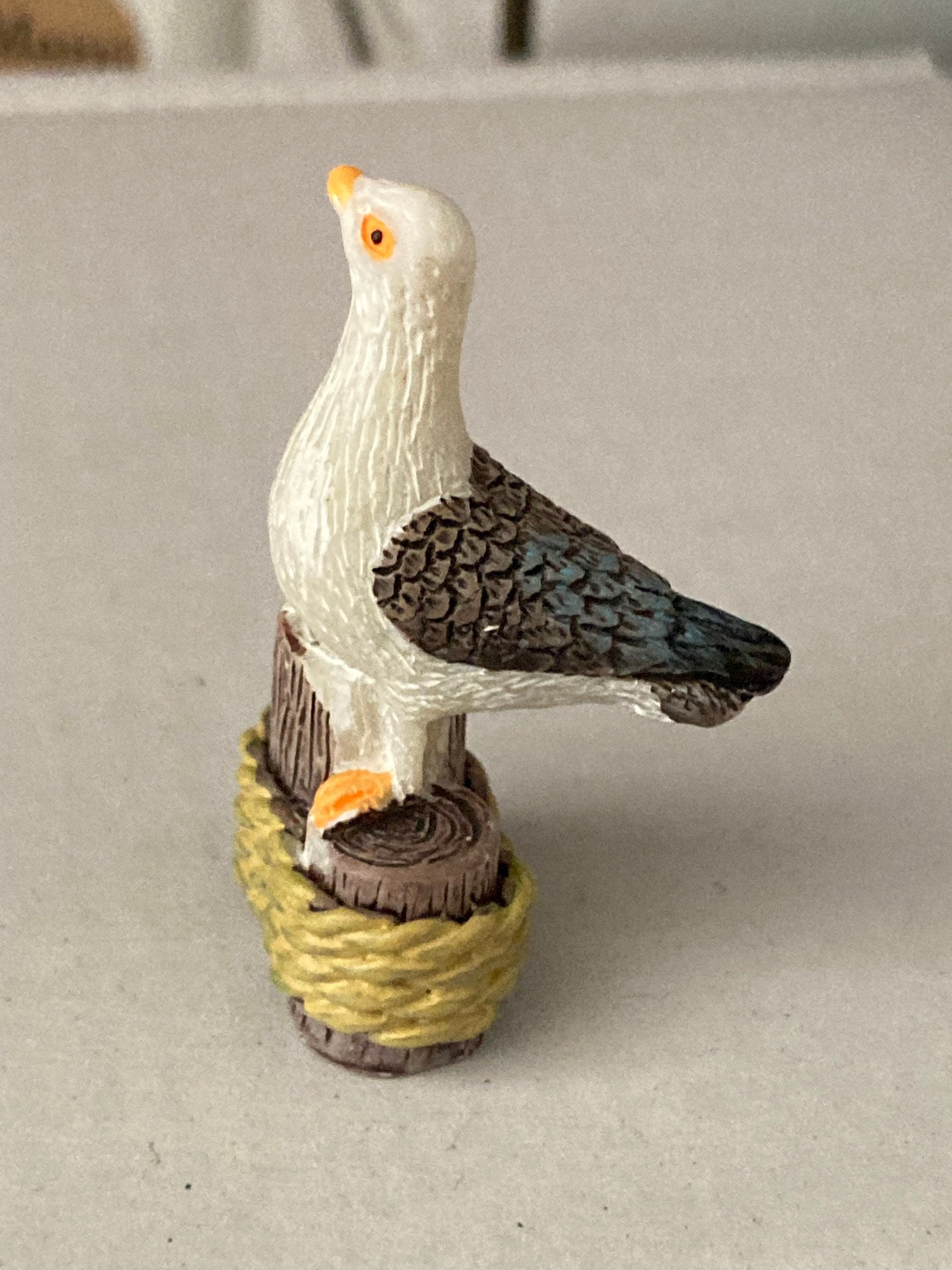 4cm miniature seagull seaside cake topper decoration nautical bird