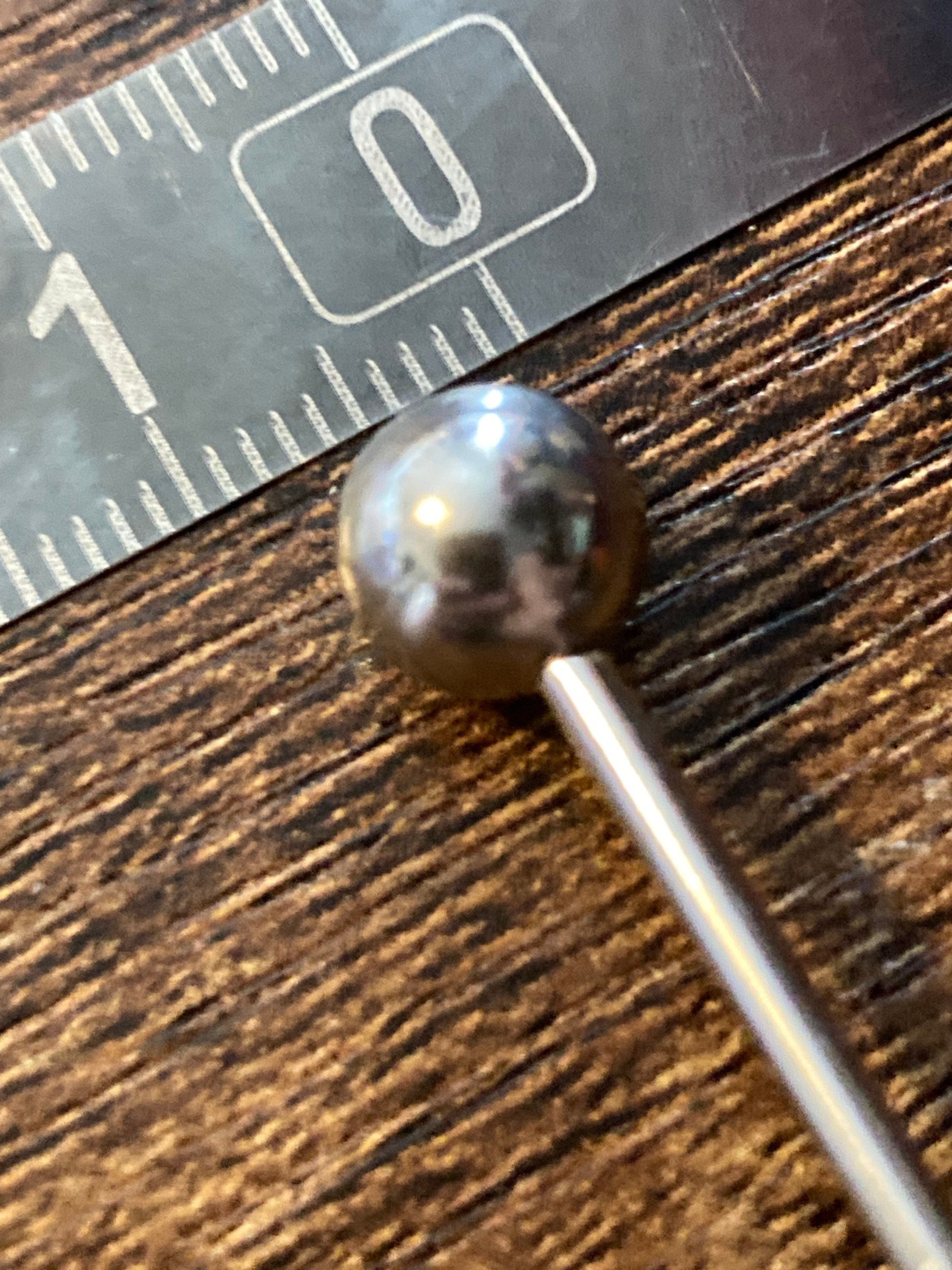 Stainless Steel Cocktail Picks: Vintage Bar Cherry & Olive Skewers (Set of 6)