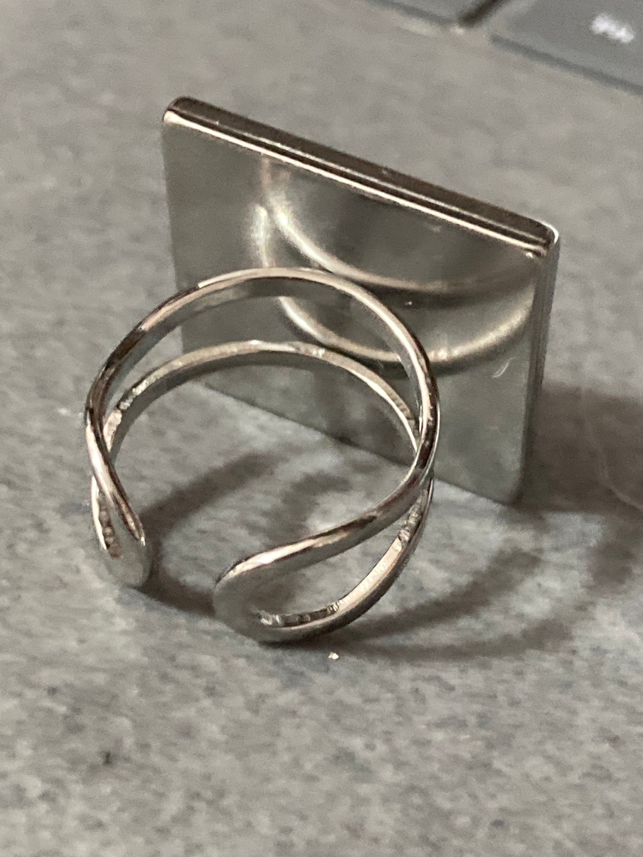 Japanese geisha girl ring adjustable size N O P Q R S