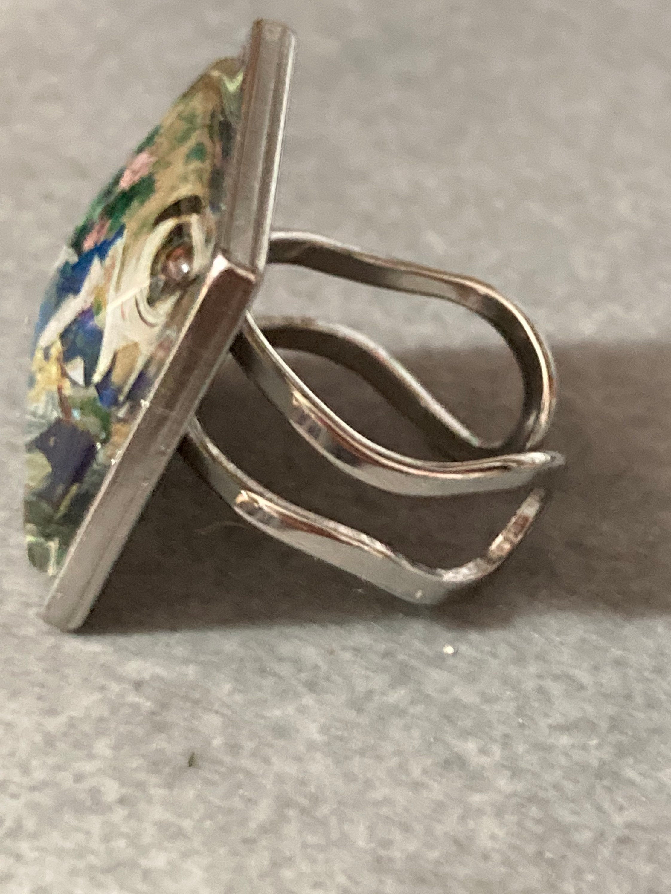Japanese geisha girl ring adjustable size N O P Q R S
