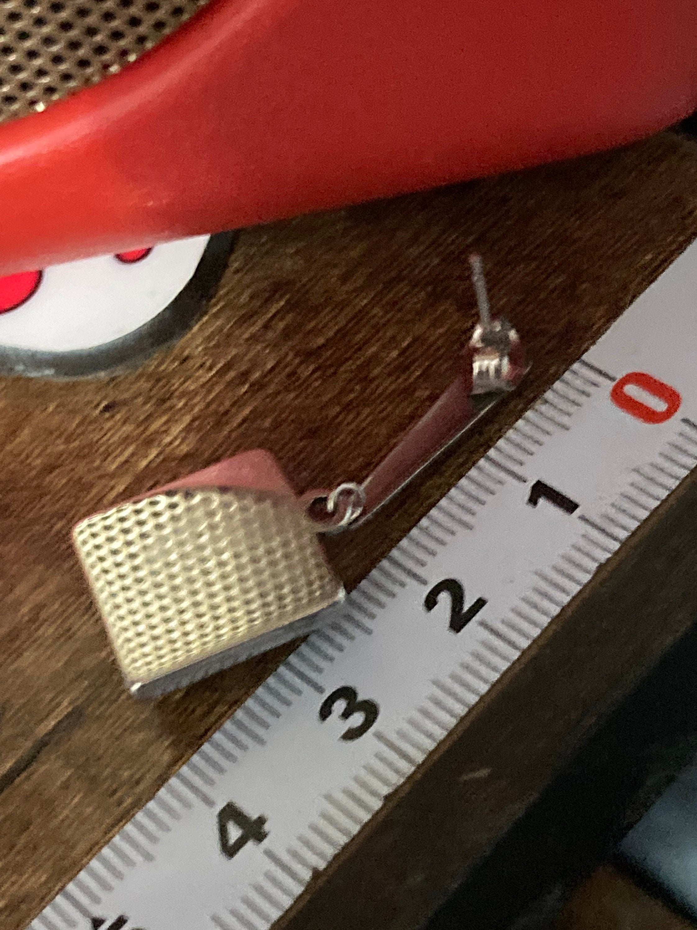 strawberry thief print earrings: William morris glass drops