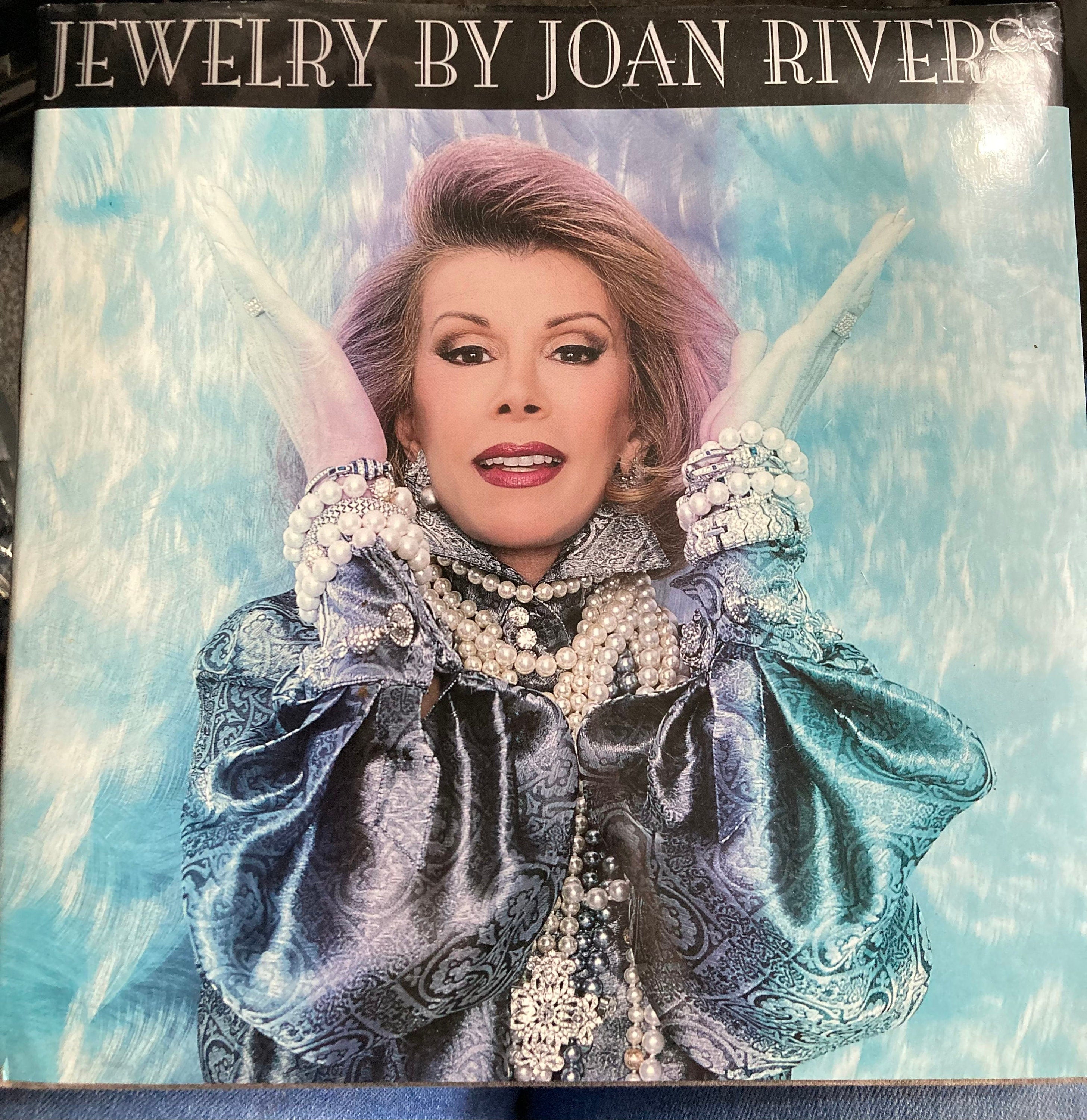 Joan Rivers Faberge egg inspired pendant charm necklace, signed