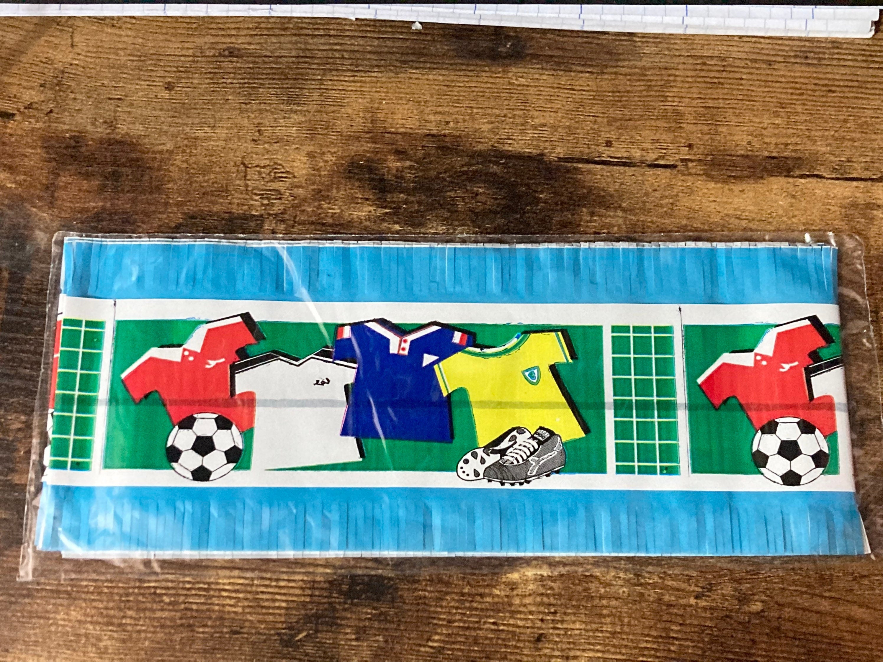 football paper cake frills, six designs birthday Father’s Day sports