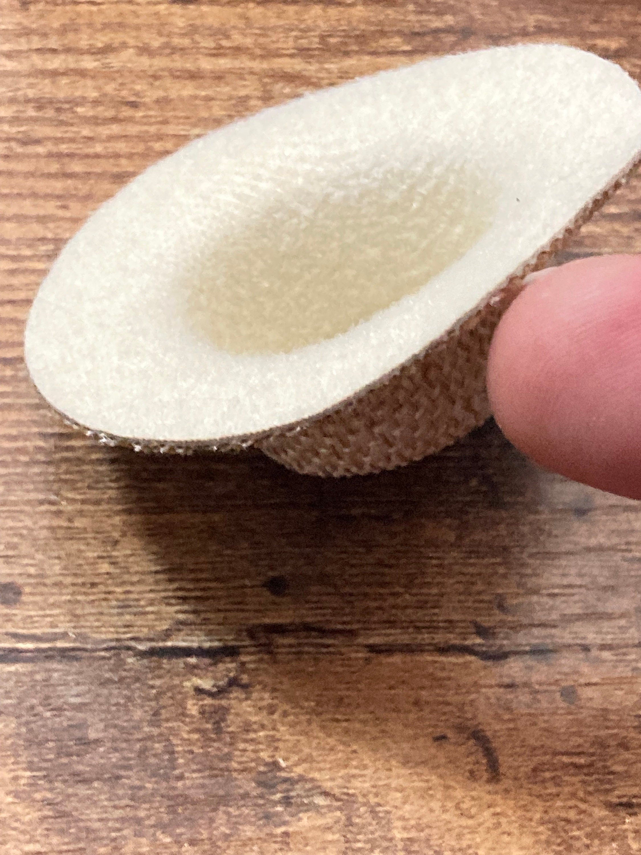 Miniature summer straw hat boater cake topper decoration scenery dolls hat