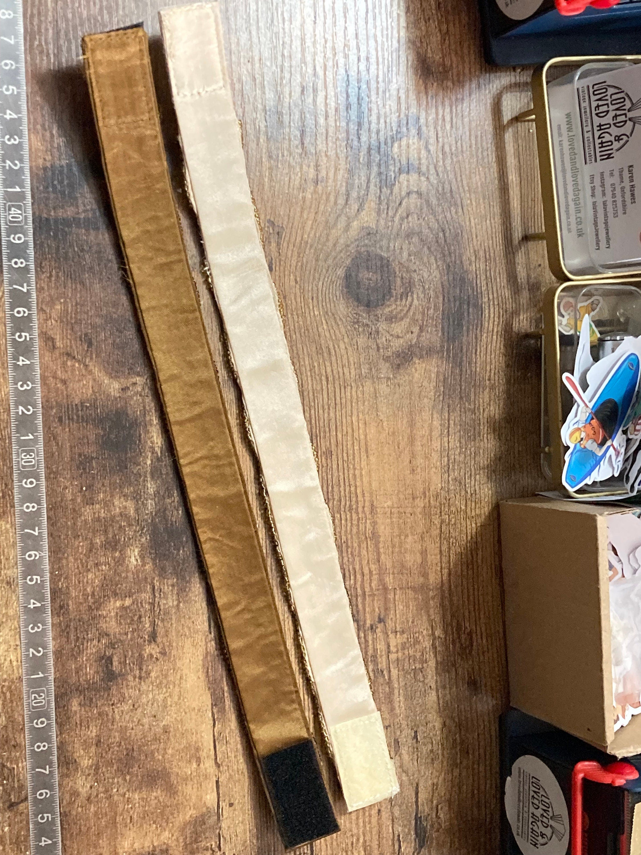 Art Deco Sequin Choker: Brown & Gold Seed Bead Necklace