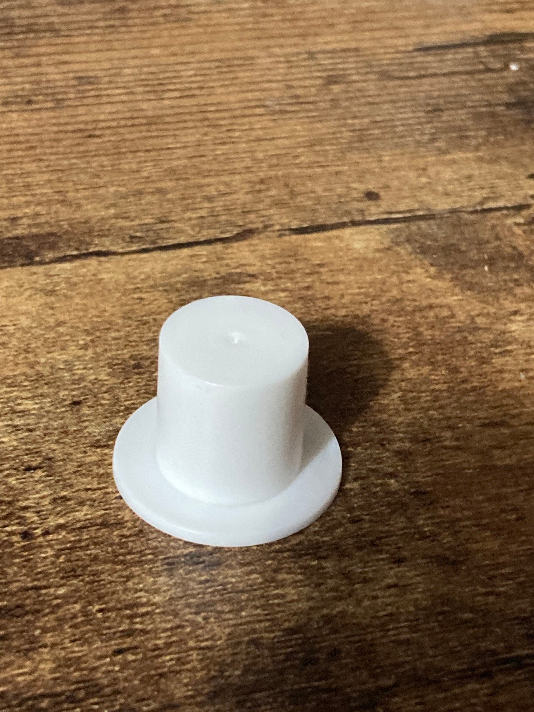 Miniature Top Hat Cake Topper: Victorian Wedding Decoration plastic