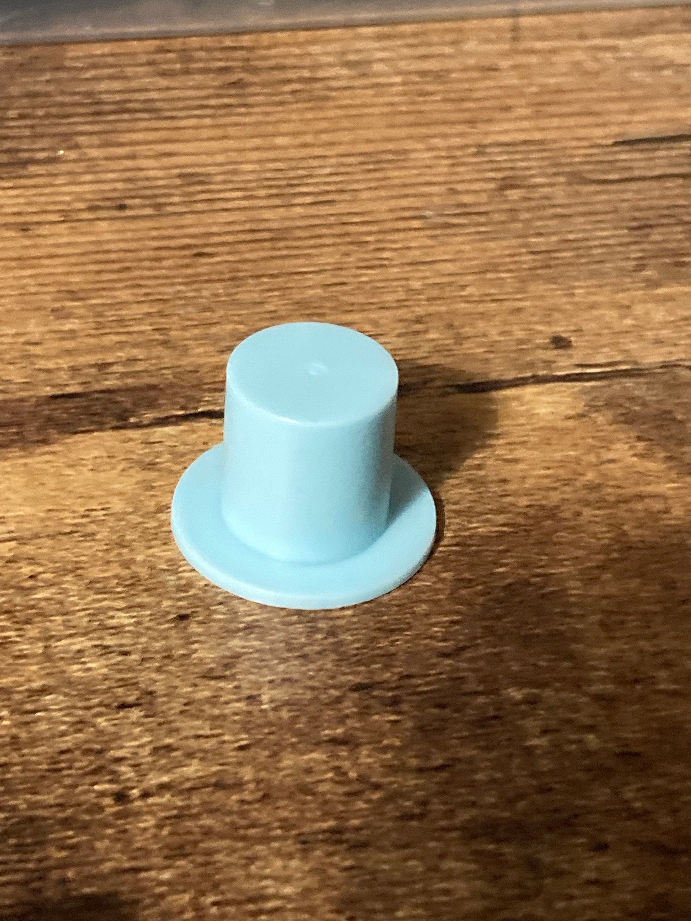 Miniature Top Hat Cake Topper: Victorian Wedding Decoration plastic