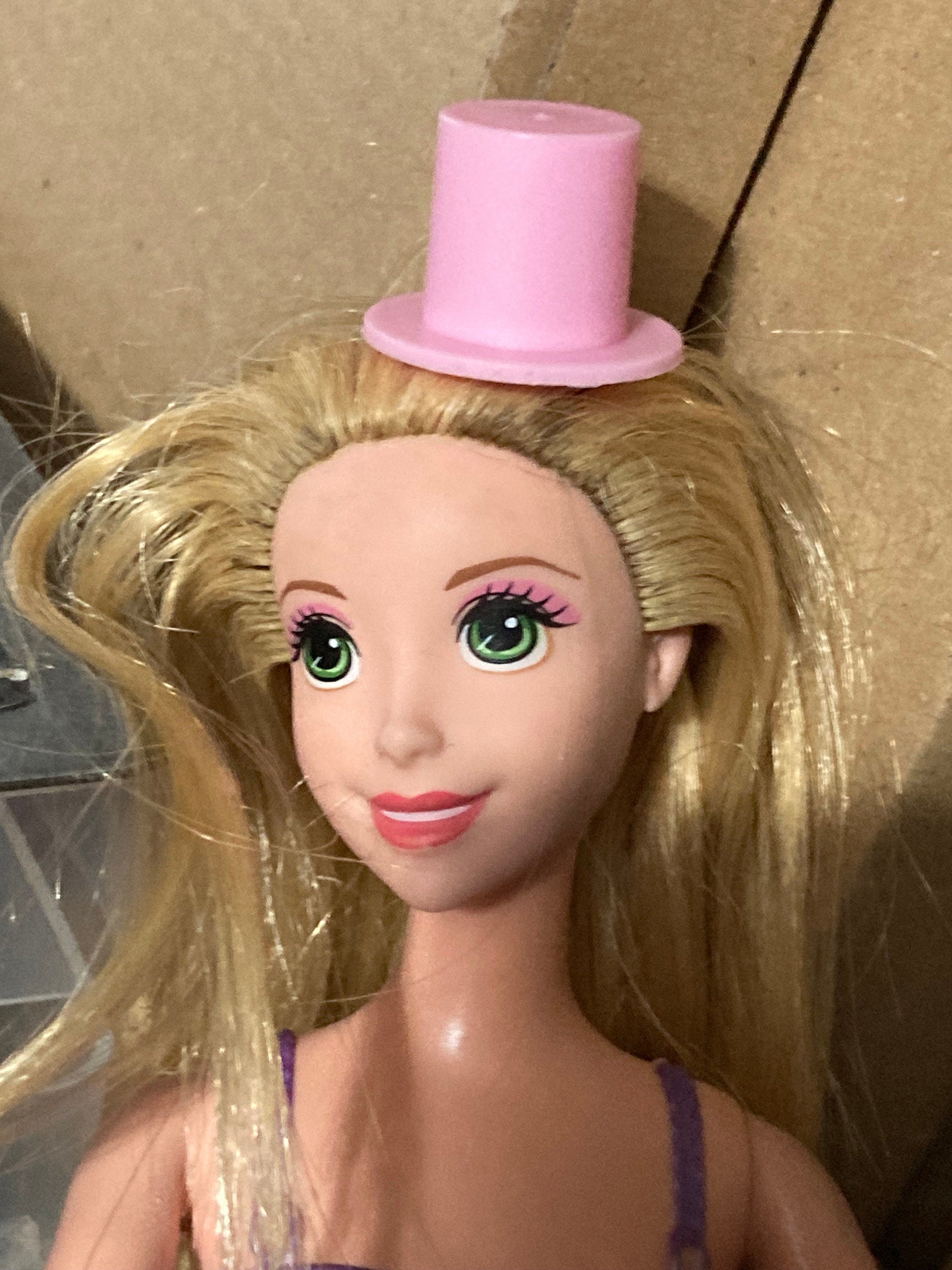 Miniature Top Hat Cake Topper: Victorian Wedding Decoration plastic