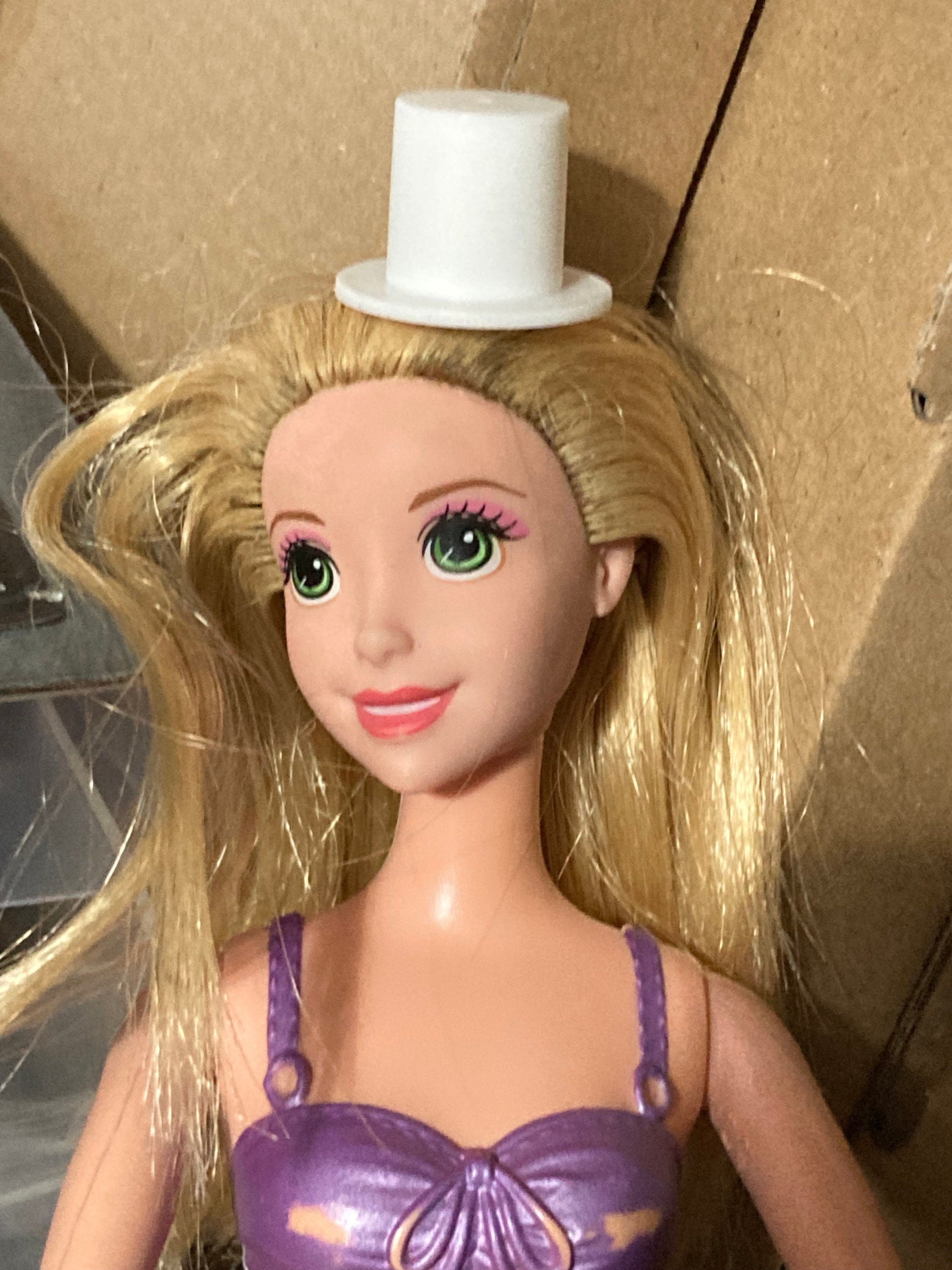 Miniature Top Hat Cake Topper: Victorian Wedding Decoration plastic