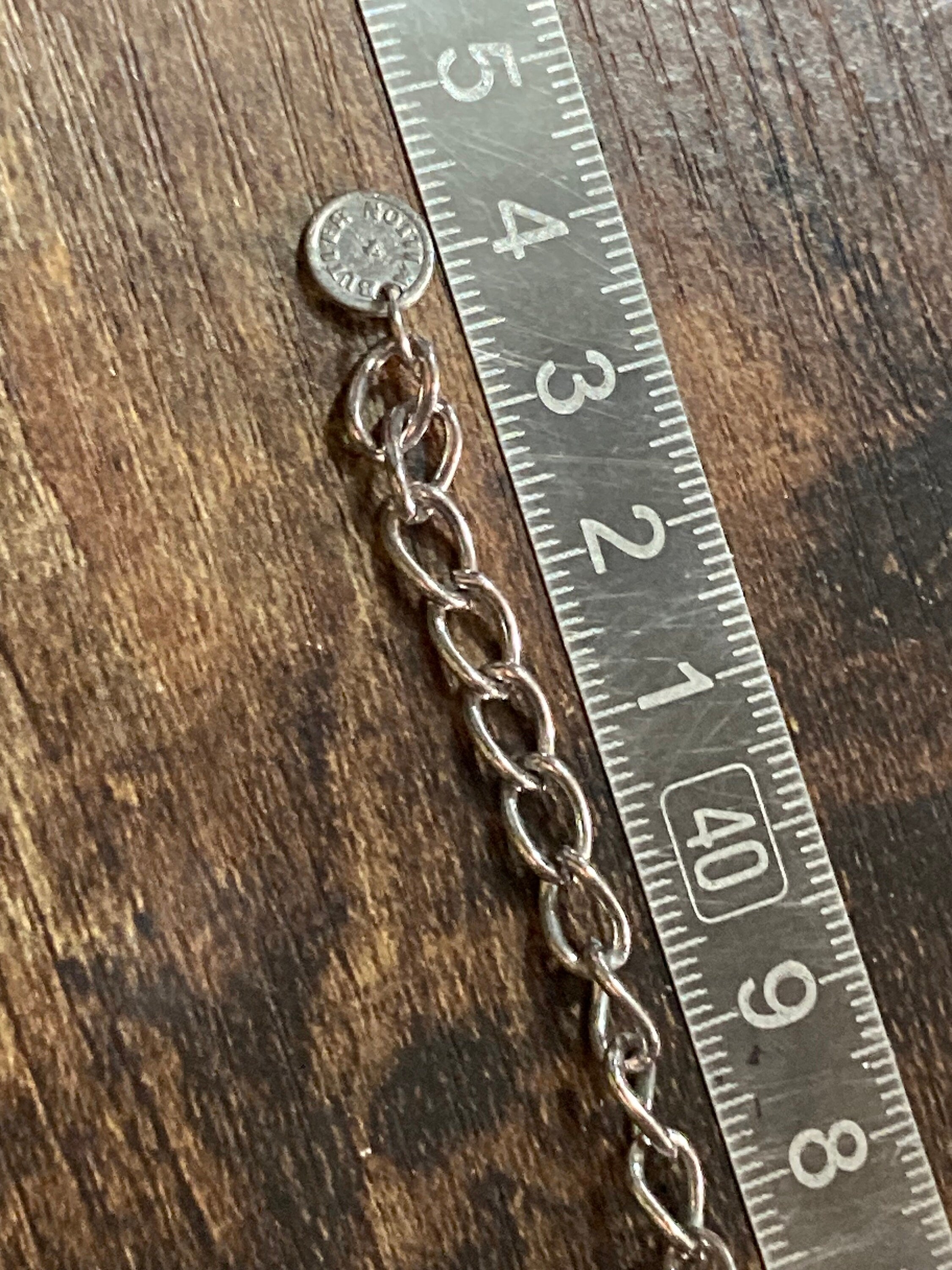 Butler and Wilson Rhinestone Chain Link Necklace - Black & Clear Diamante