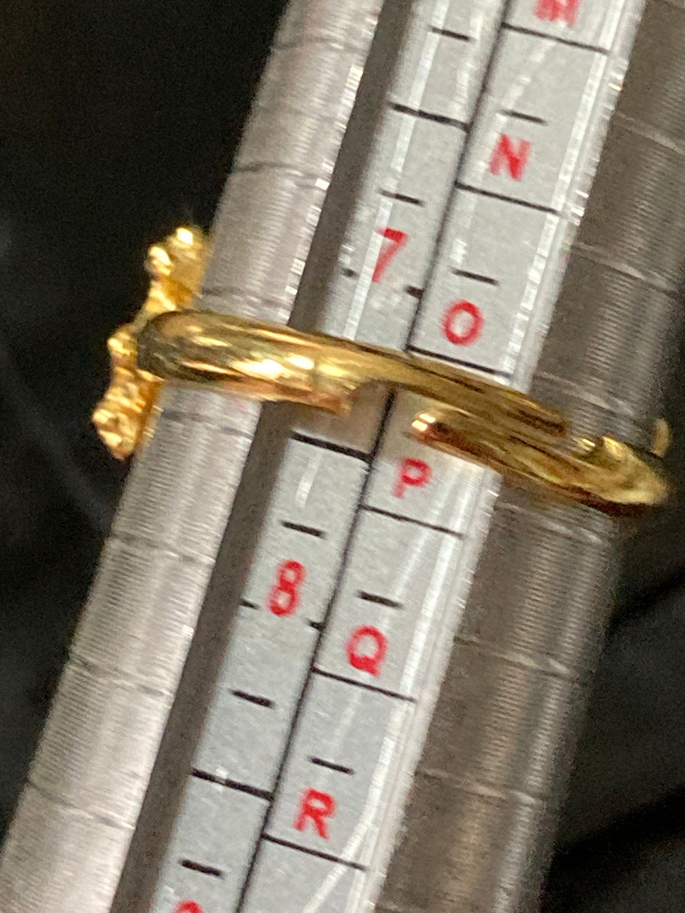 Emerald green glass diamanté vintage brutalist