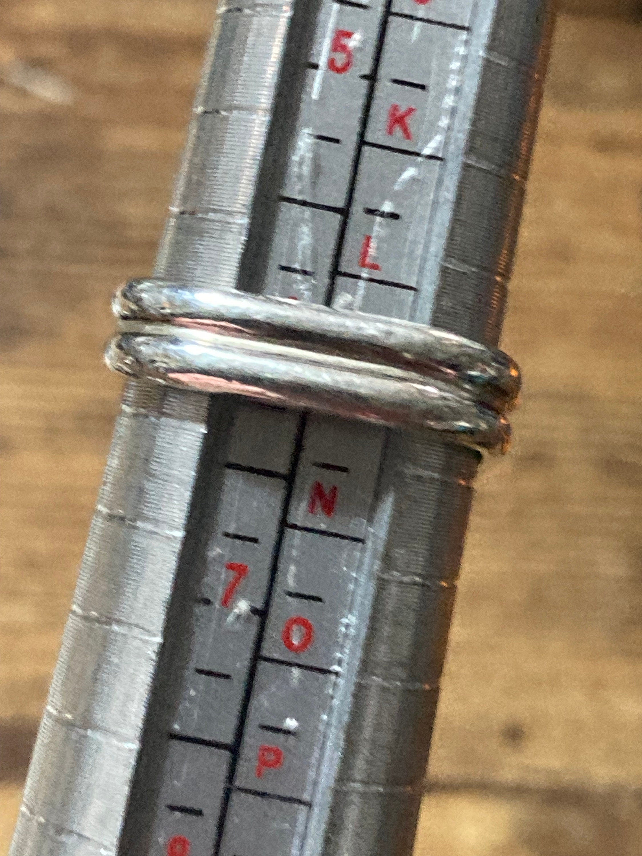 925 silver Pink Gemstone Ring - Diamanté Dress Ring Size M