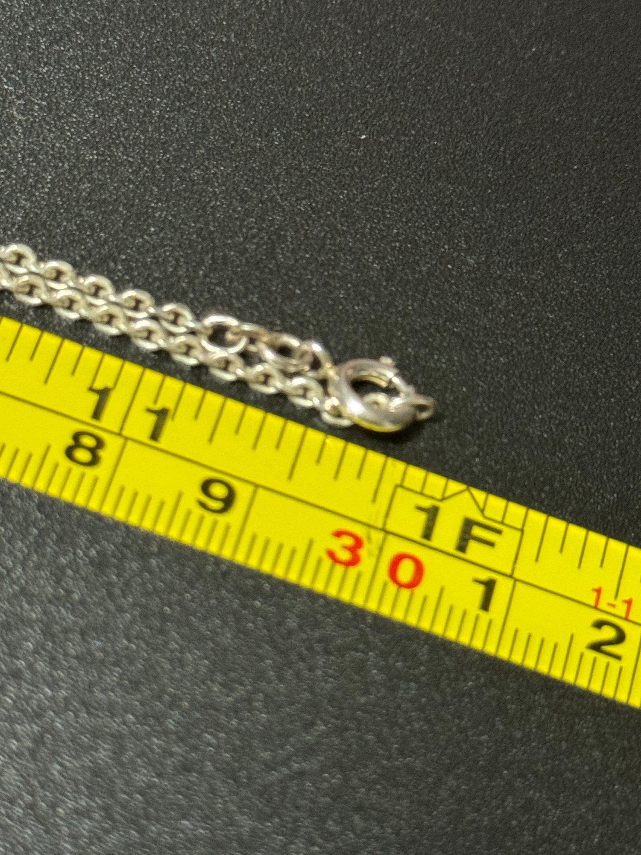 Vintage 1970s 925 Sterling Silver brutalist wirework pendant on chain necklace with turquoise blue gemstones
