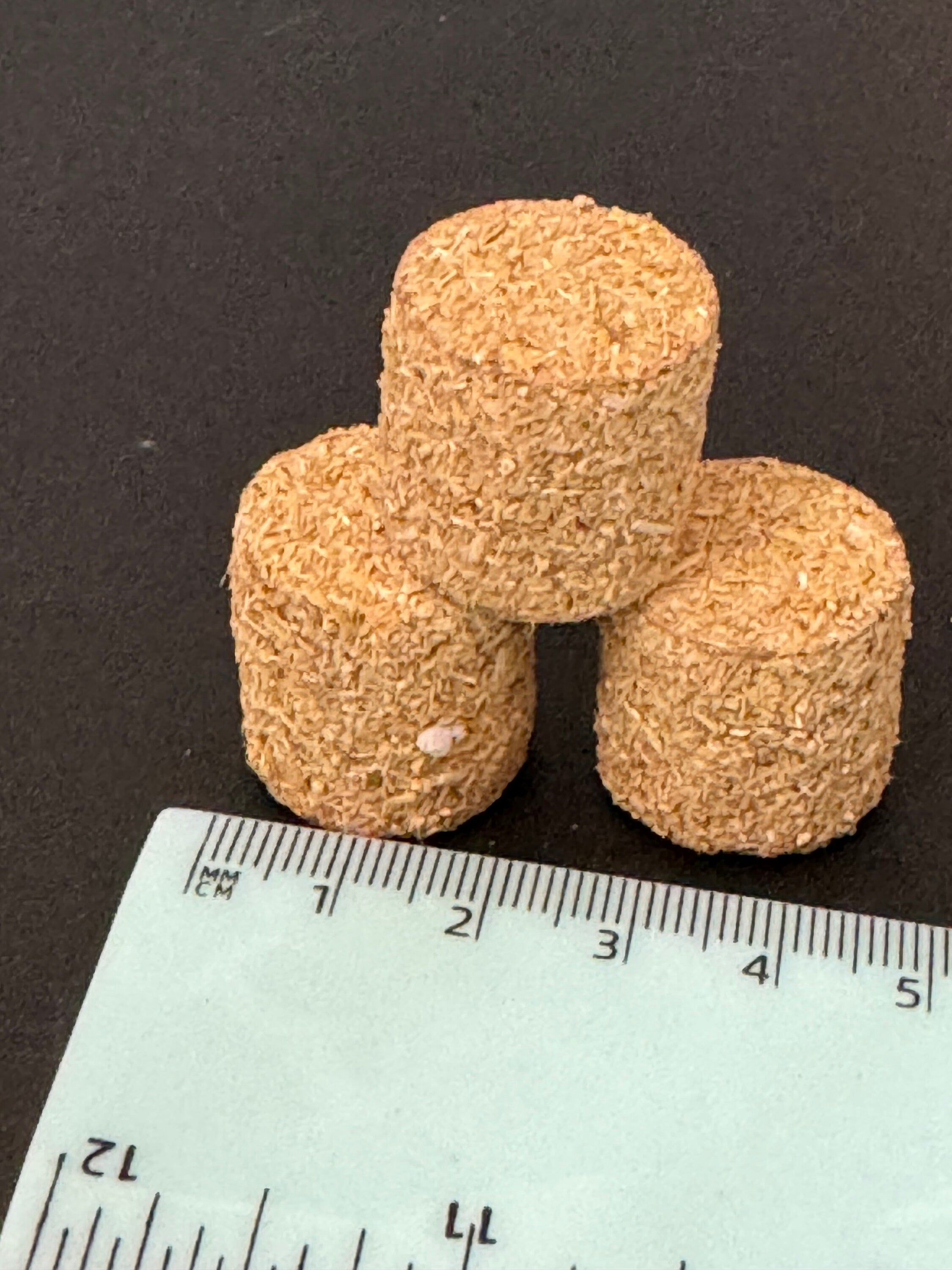 Miniature Hay Bale Cake Topper: Farm Scenery Props, Set of 3