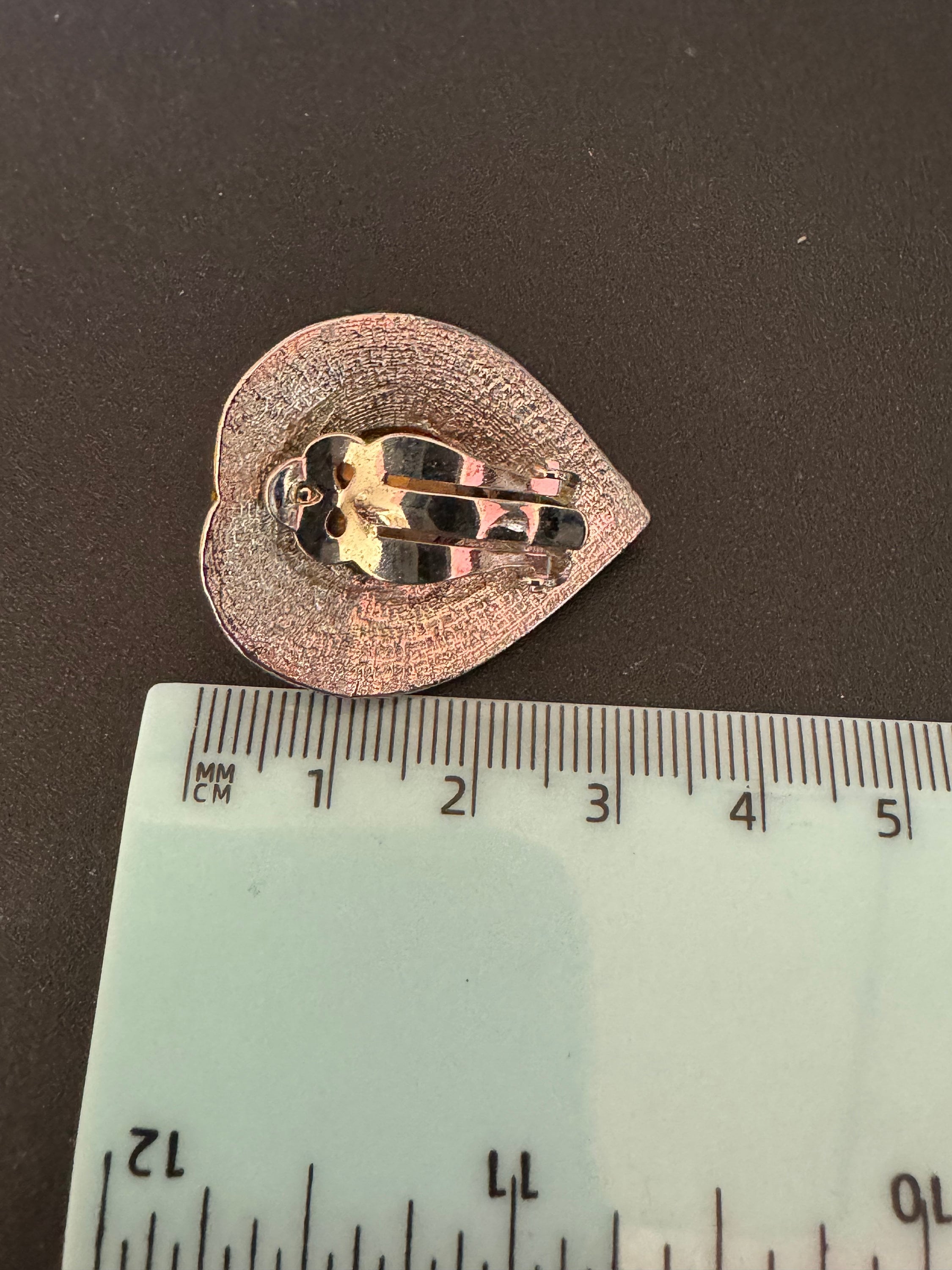 Vintage 1980s Swarovski Crystal Heart Earrings: Sapphire Blue, Silver Tone