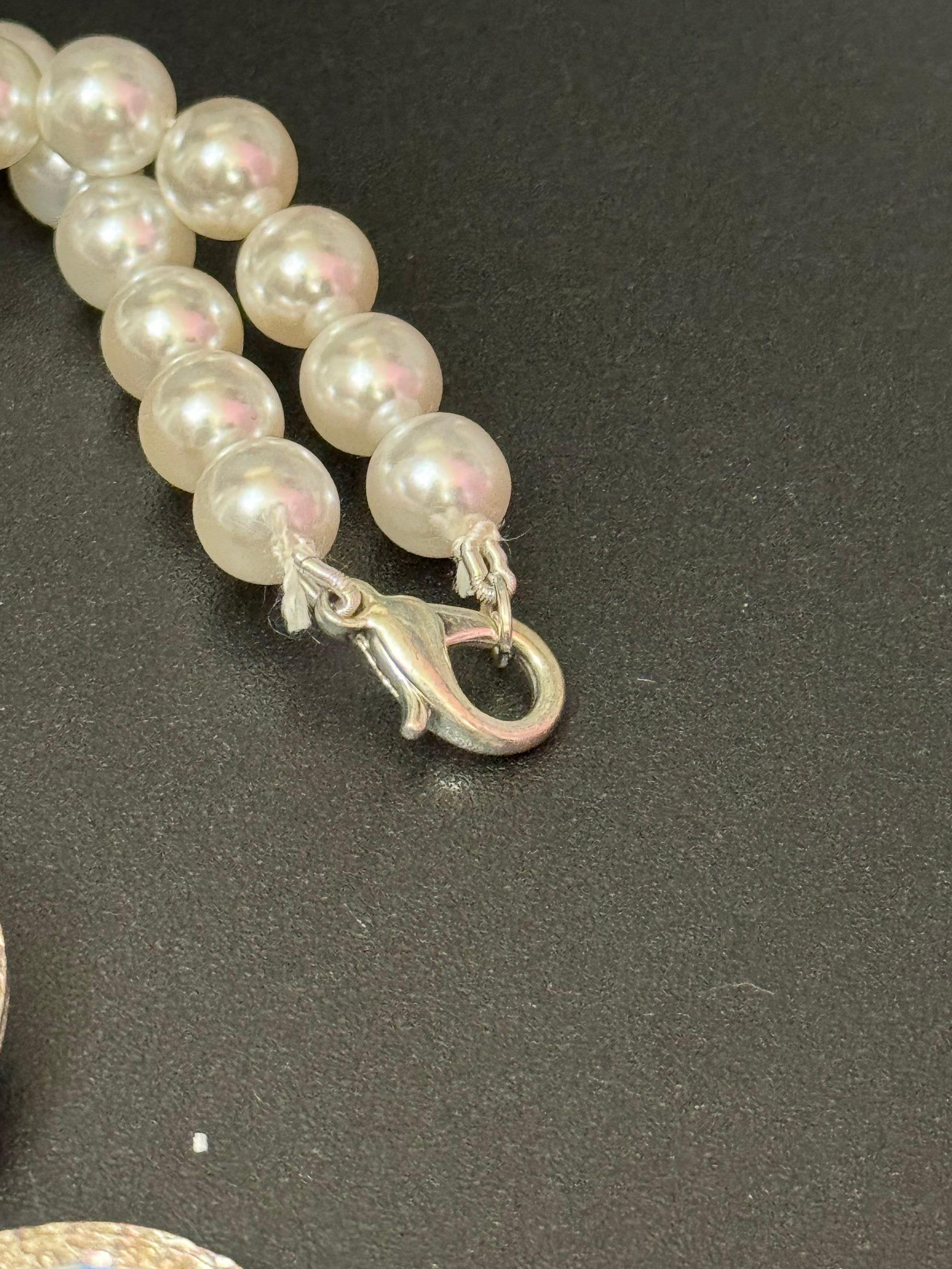 Vintage Swarovski Crystal Necklace & Clip On Earrings Set