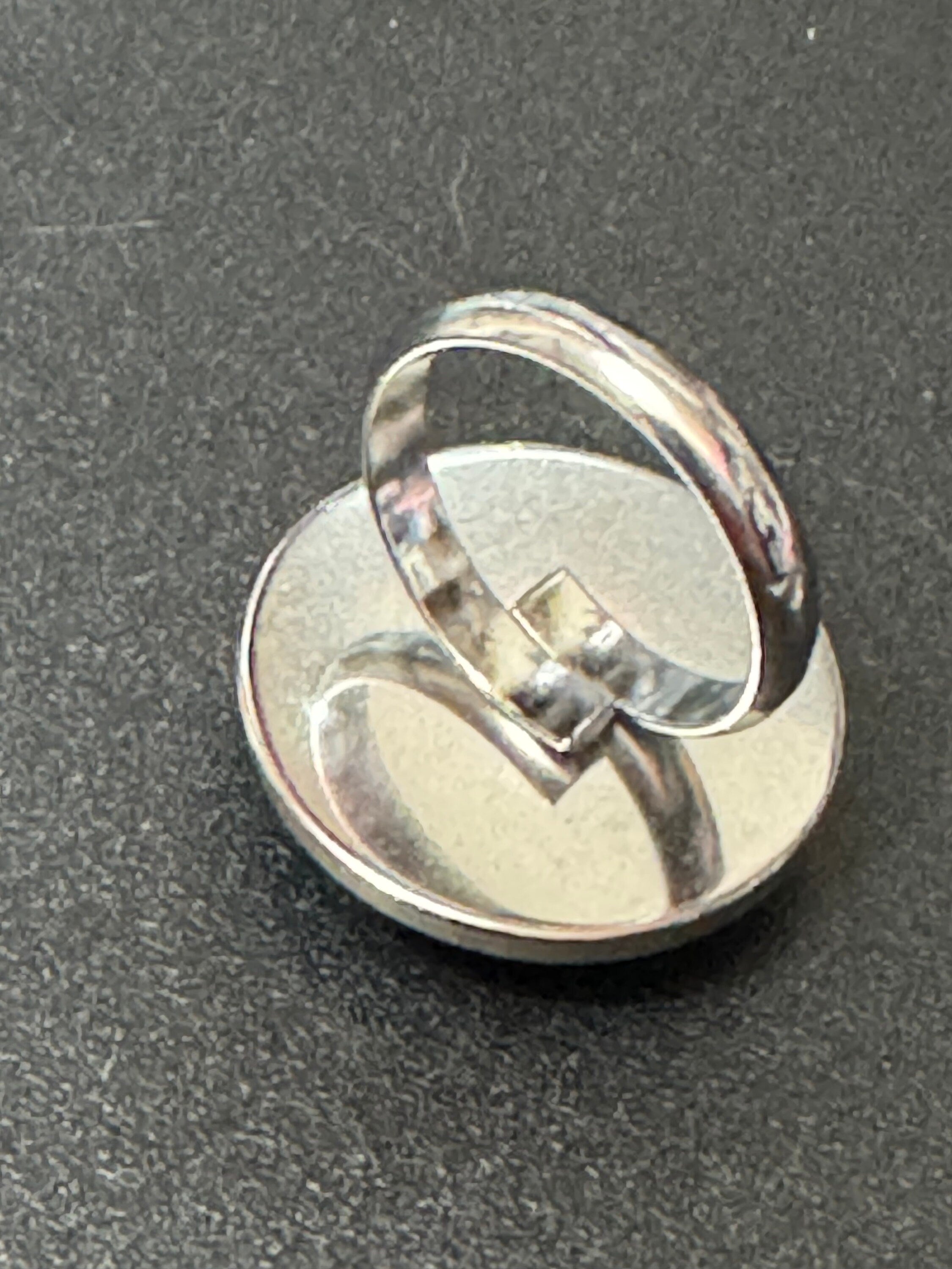 Pink Cowgirl Ring: Western Cowboy Boots & Hat, Adjustable Stainless Steel