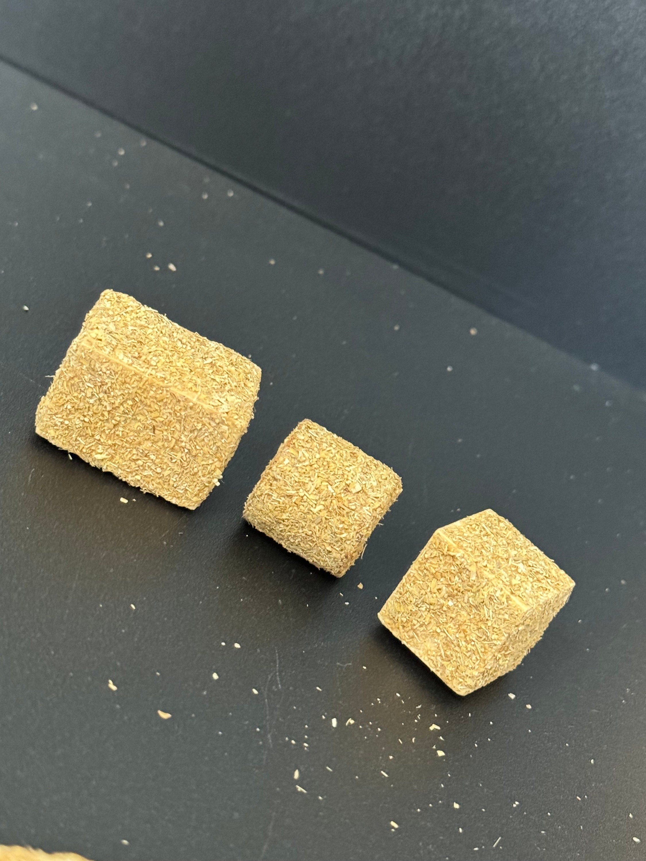 Miniature Hay Bale Cake Topper: Farm Scenery Props, Set of 3