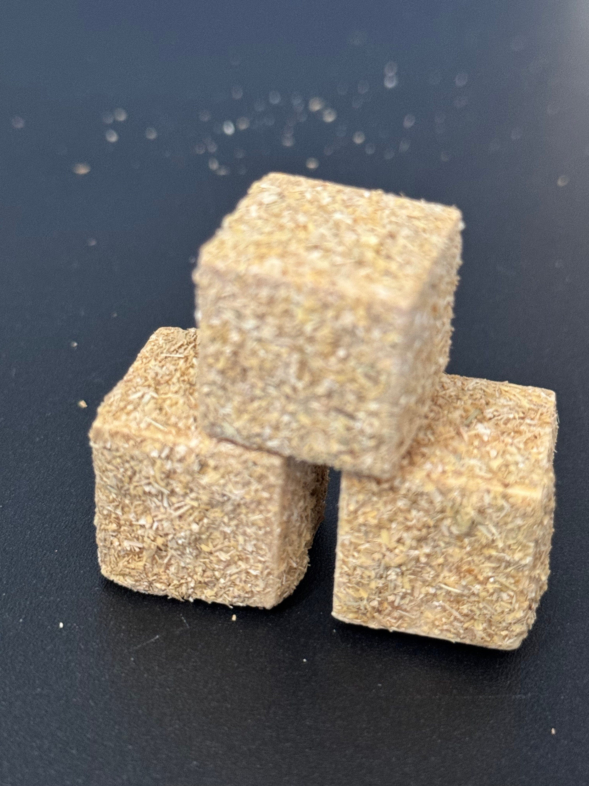 Miniature Hay Bale Cake Topper: Farm Scenery Props, Set of 3