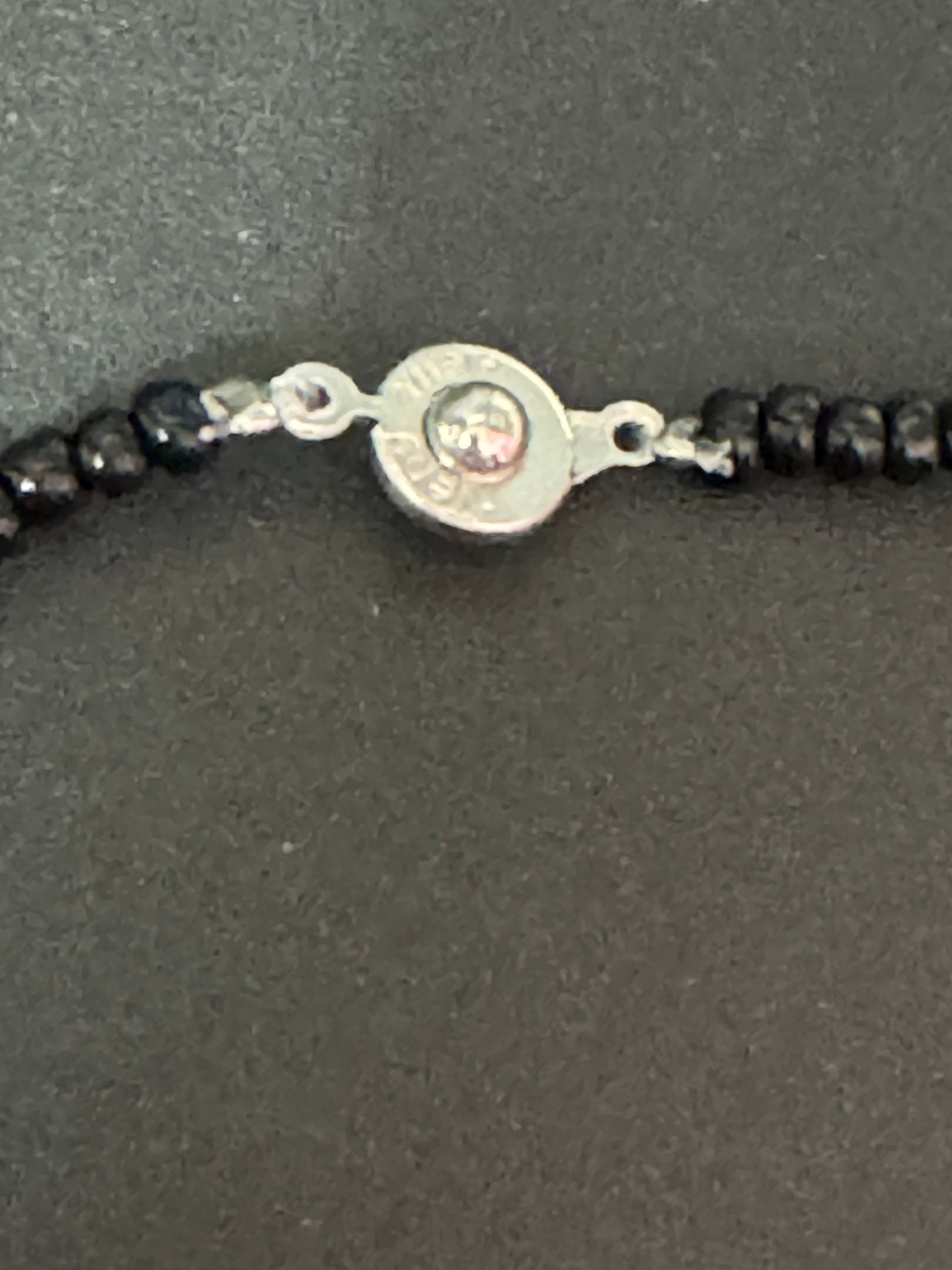 Signed Teng Yue Lilac Glass Beaded Jewelry Set