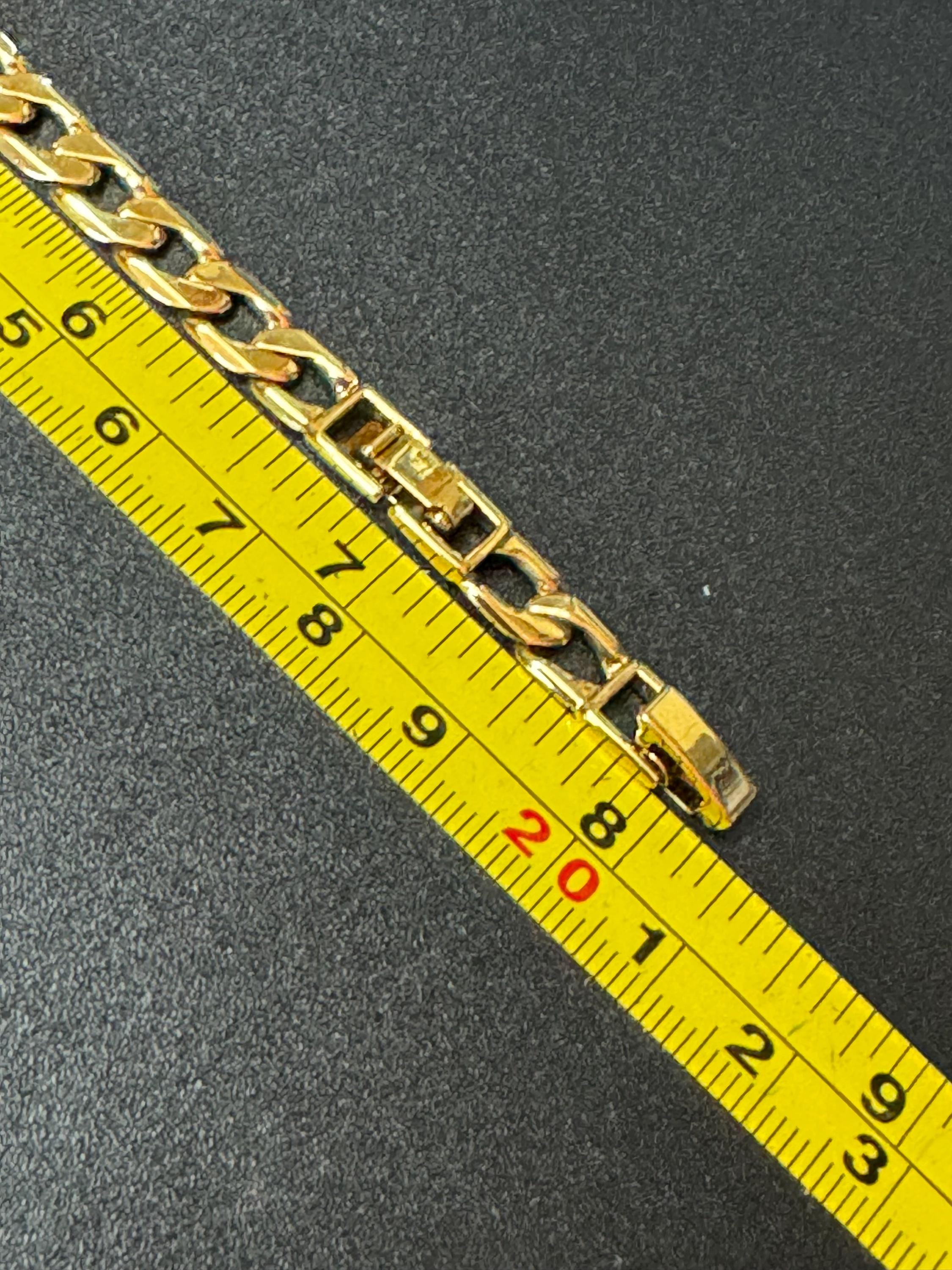 JBK Jacqueline Kennedy Vintage Diamanté Belt Buckle Bracelet