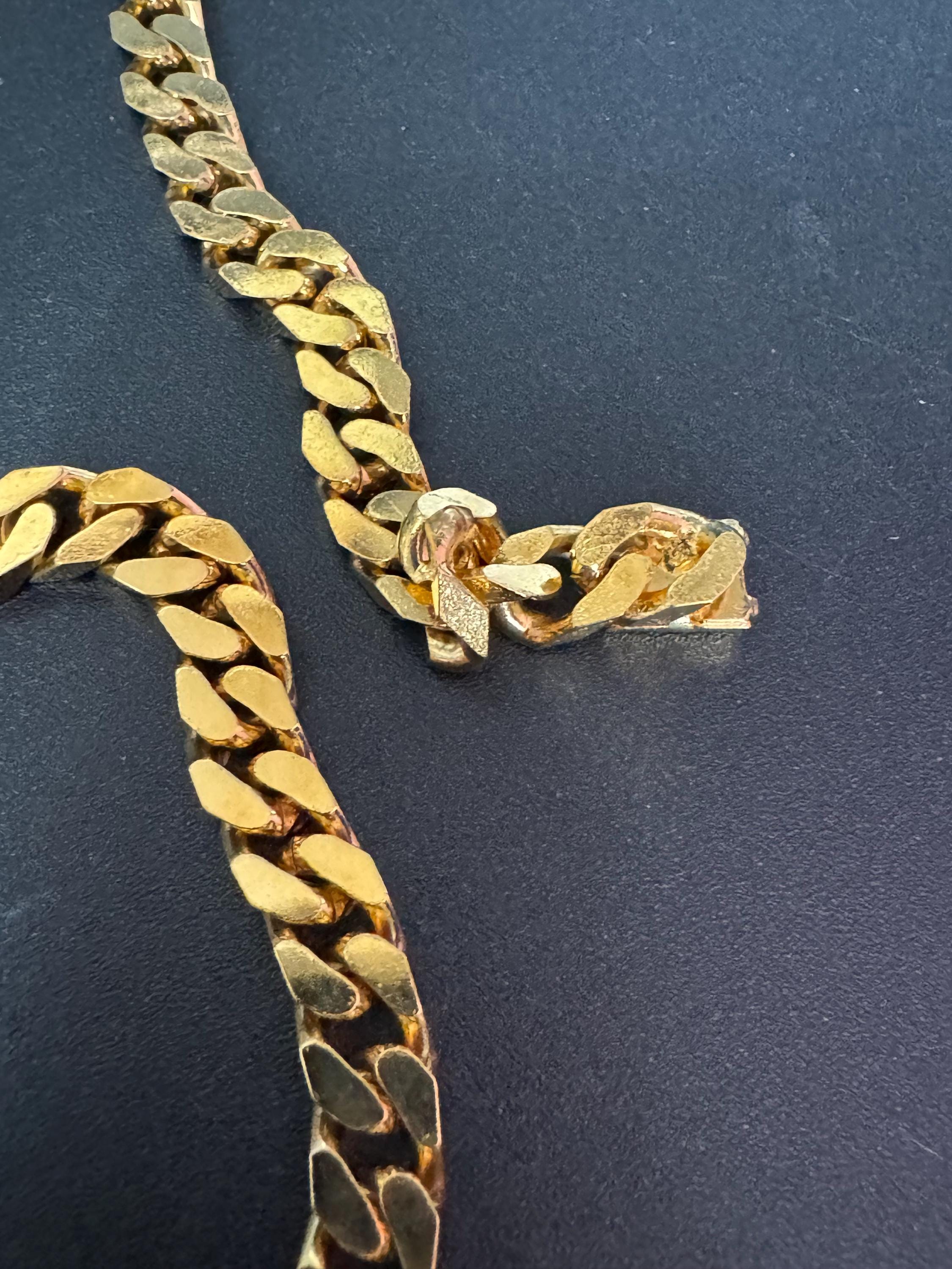 Vintage Swarovski Crystal Station Necklace: Emerald, Ruby, Sapphire, Gold Tone Chain (80cm)