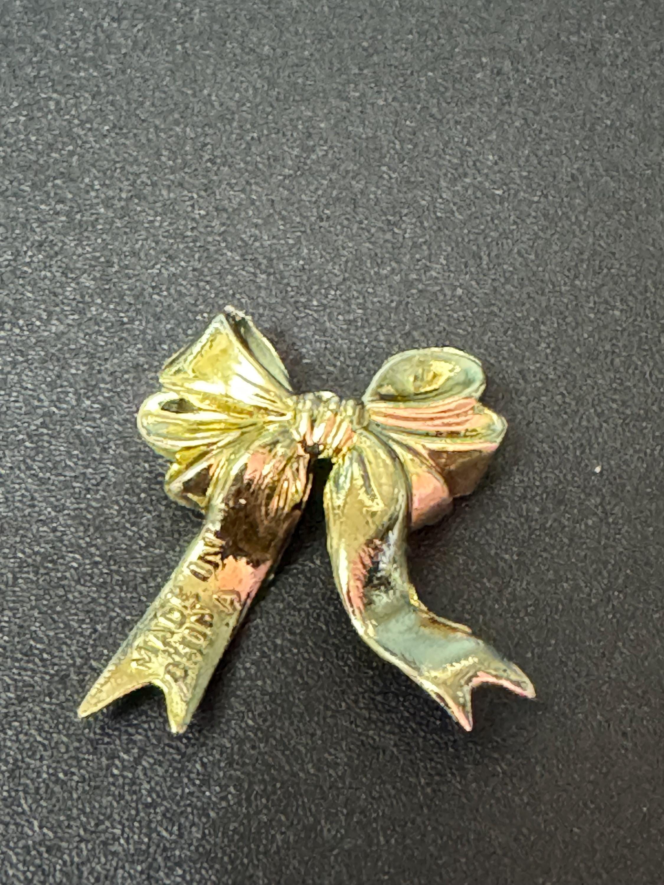 Vintage gold traditional anniversary bow ribbons Cake topper decorations, nostalgic wedding plastic