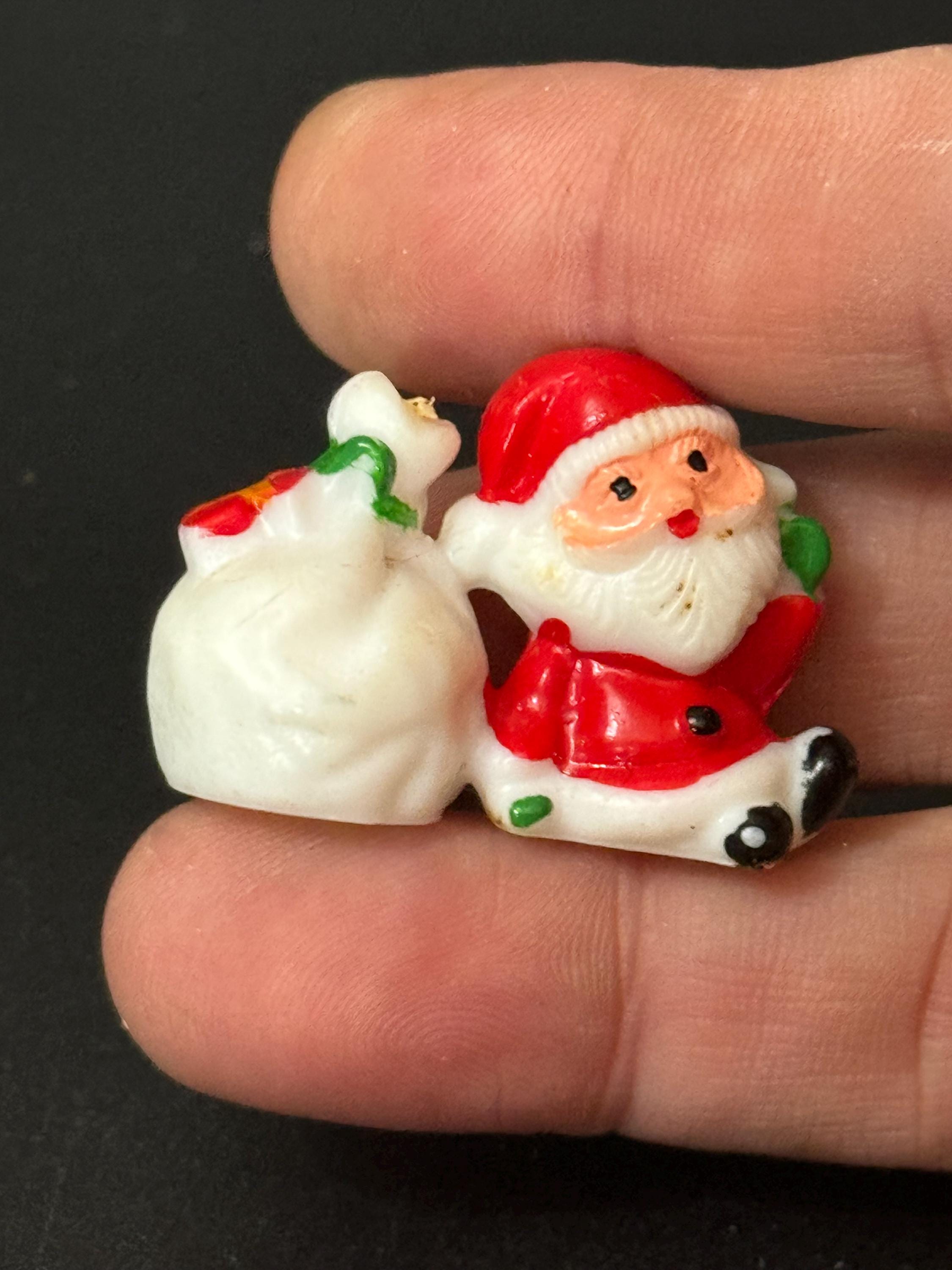 Santa Claus Father Christmas plastic Christmas Xmas Cake topper decoration