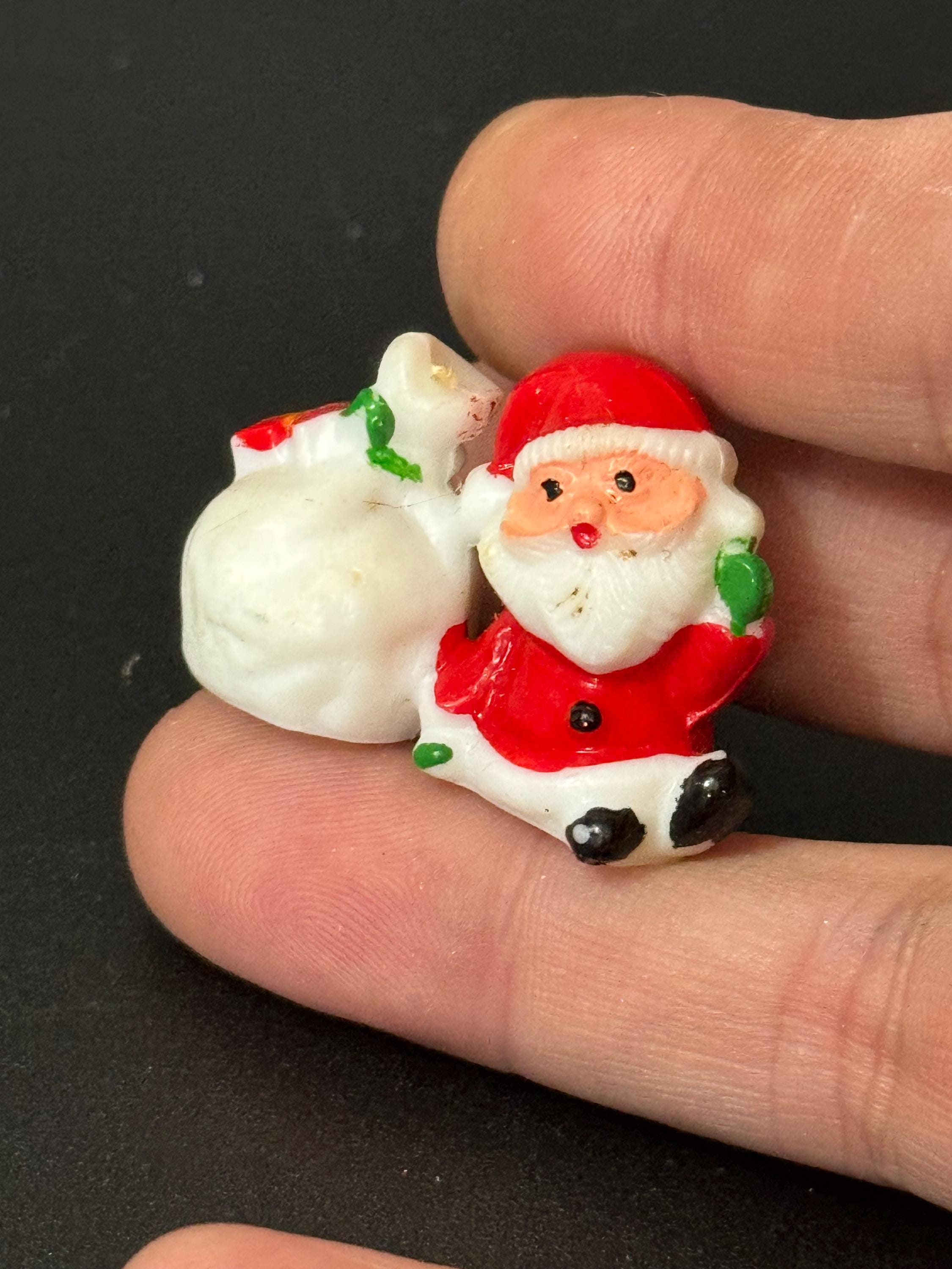 Santa Claus Father Christmas plastic Christmas Xmas Cake topper decoration