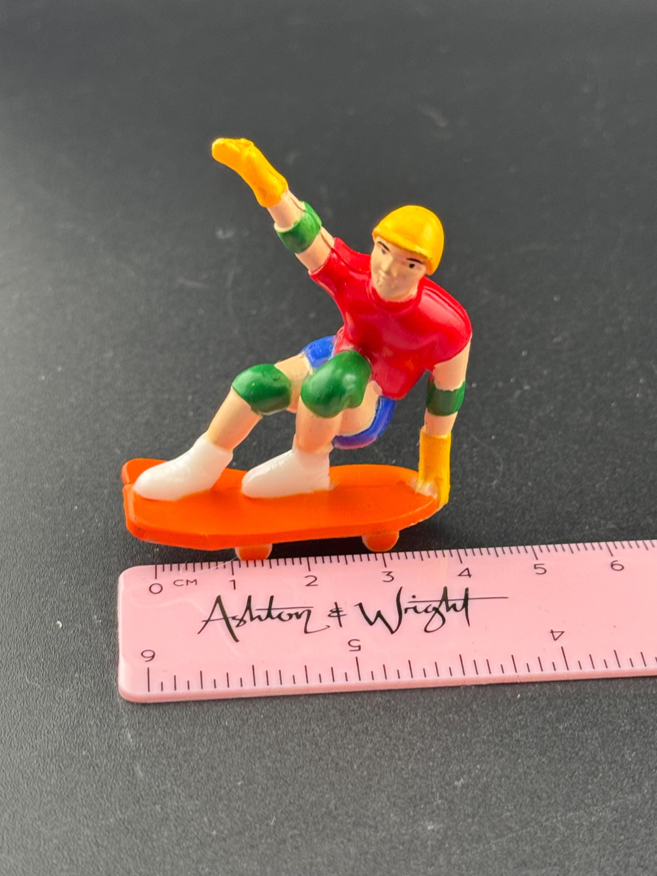 skateboarder birthday cake topper, novelty skateboarding decoration