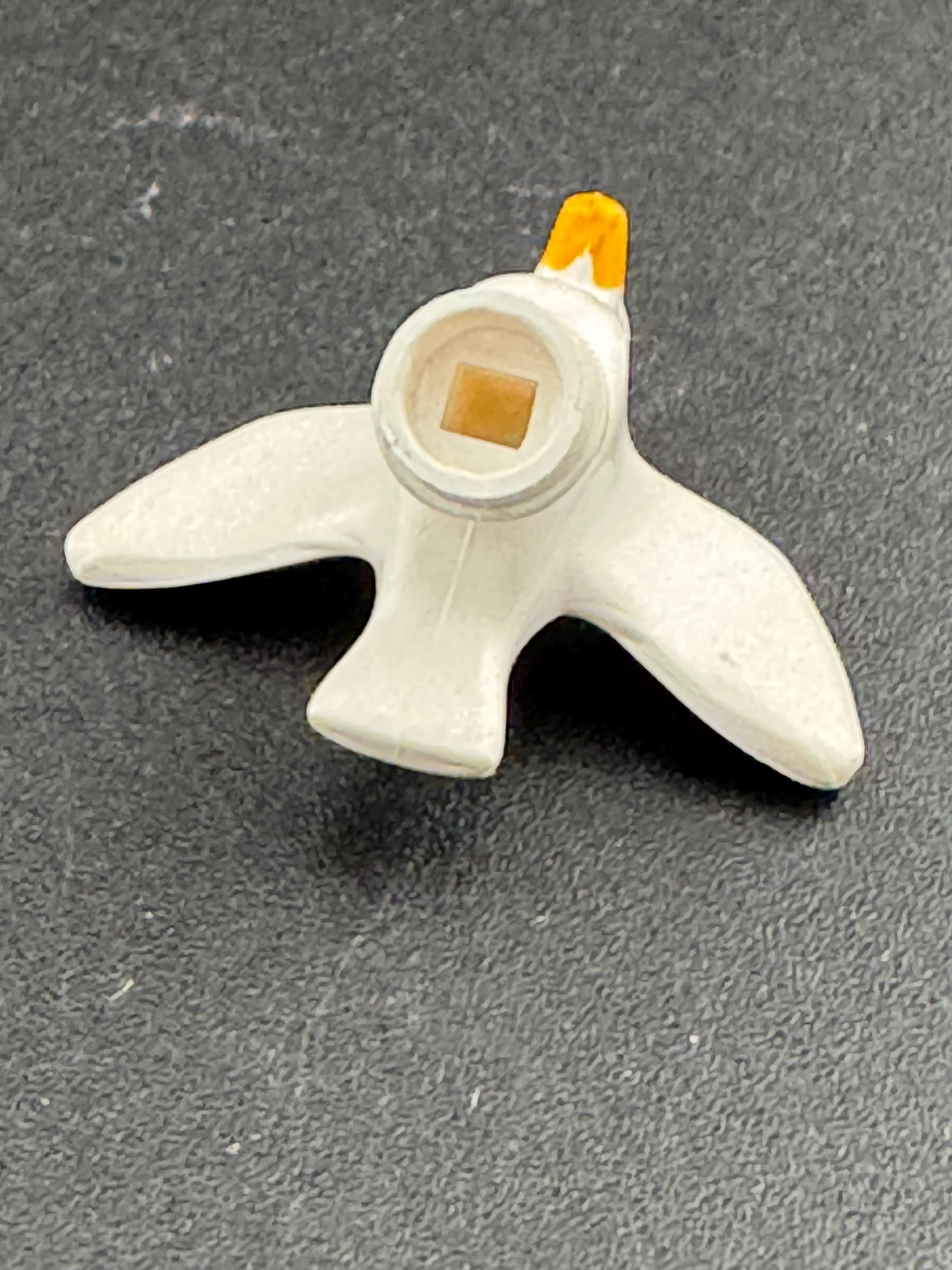 2cm miniature seagull seaside cake topper decoration nautical bird fits building bricks