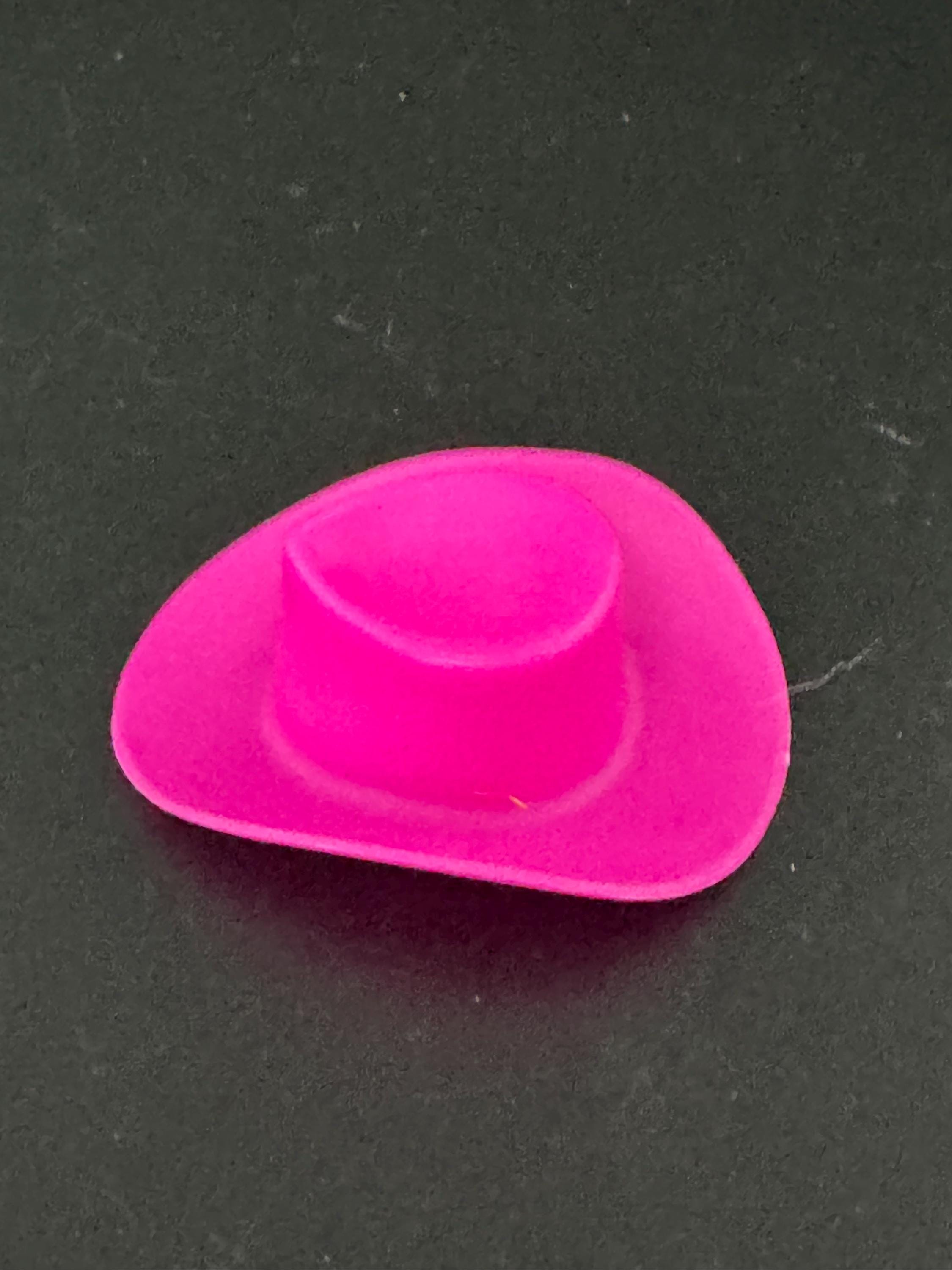 Miniature Cowboy Hat Cake Topper: Western Doll Hats