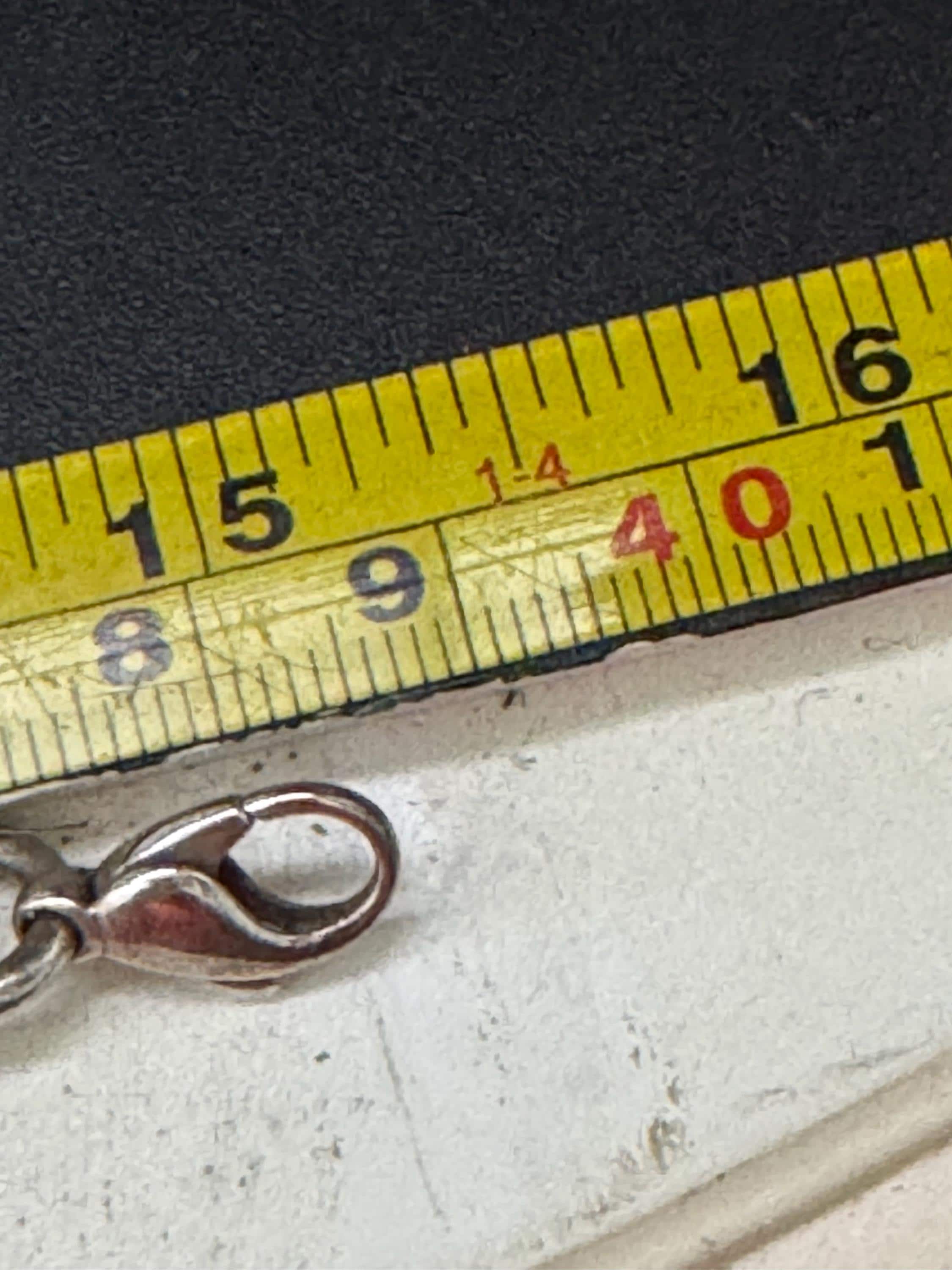 Retro ‘return to Tiffany & Co’ fully hallmarked London 925 sterling silver collar choker necklace 38.5cm 53.3 grams twice stamped