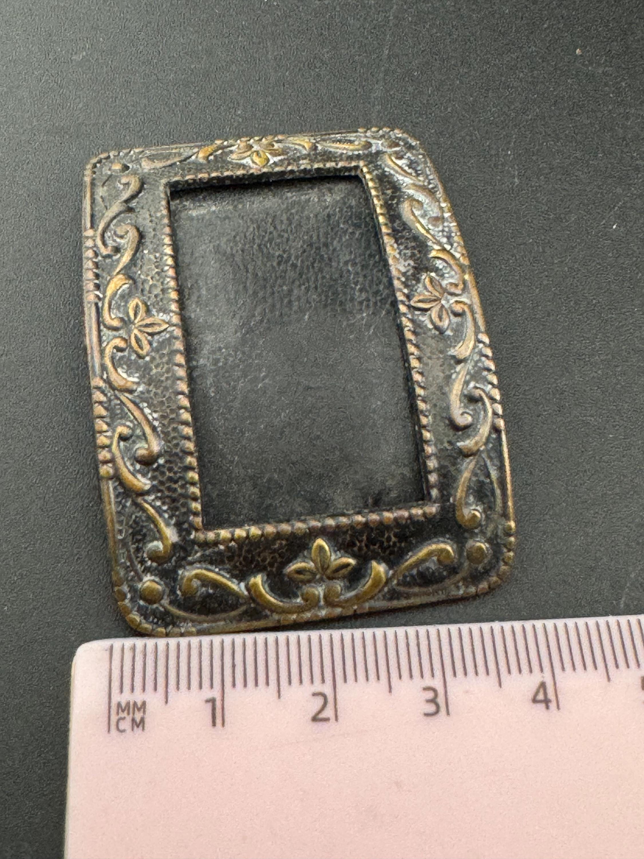 Pair Steel metal 2 x Shoe Clips Belt Buckle Georgian victorian Antique Vintage stage theatre couture dressmaking steampunk